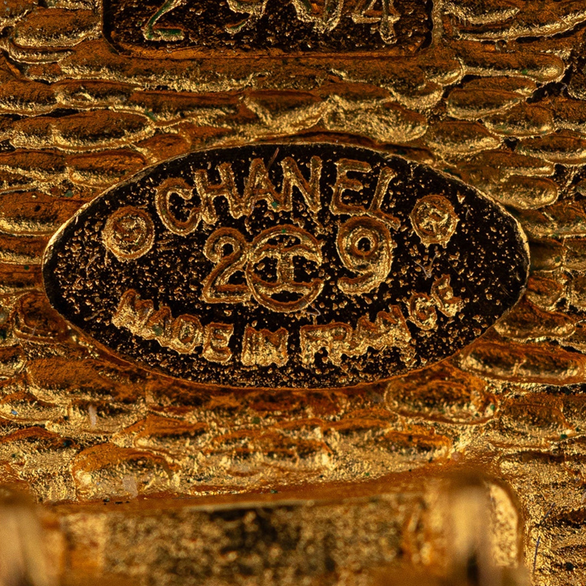 CHANEL CC Clip On Earrings Costume Earrings