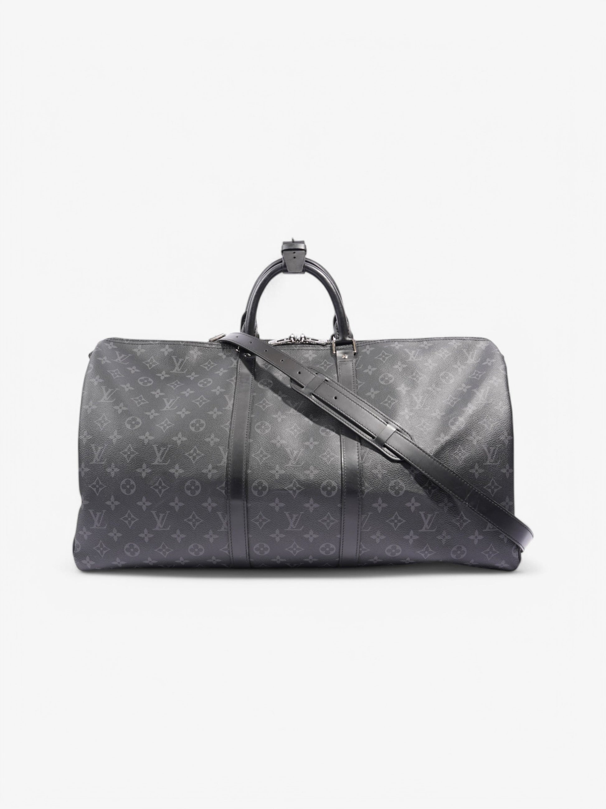 Louis Vuitton Keepall Bandouliere Eclipse Coated 55 Monogram Canvas Coated Canvas Apparel