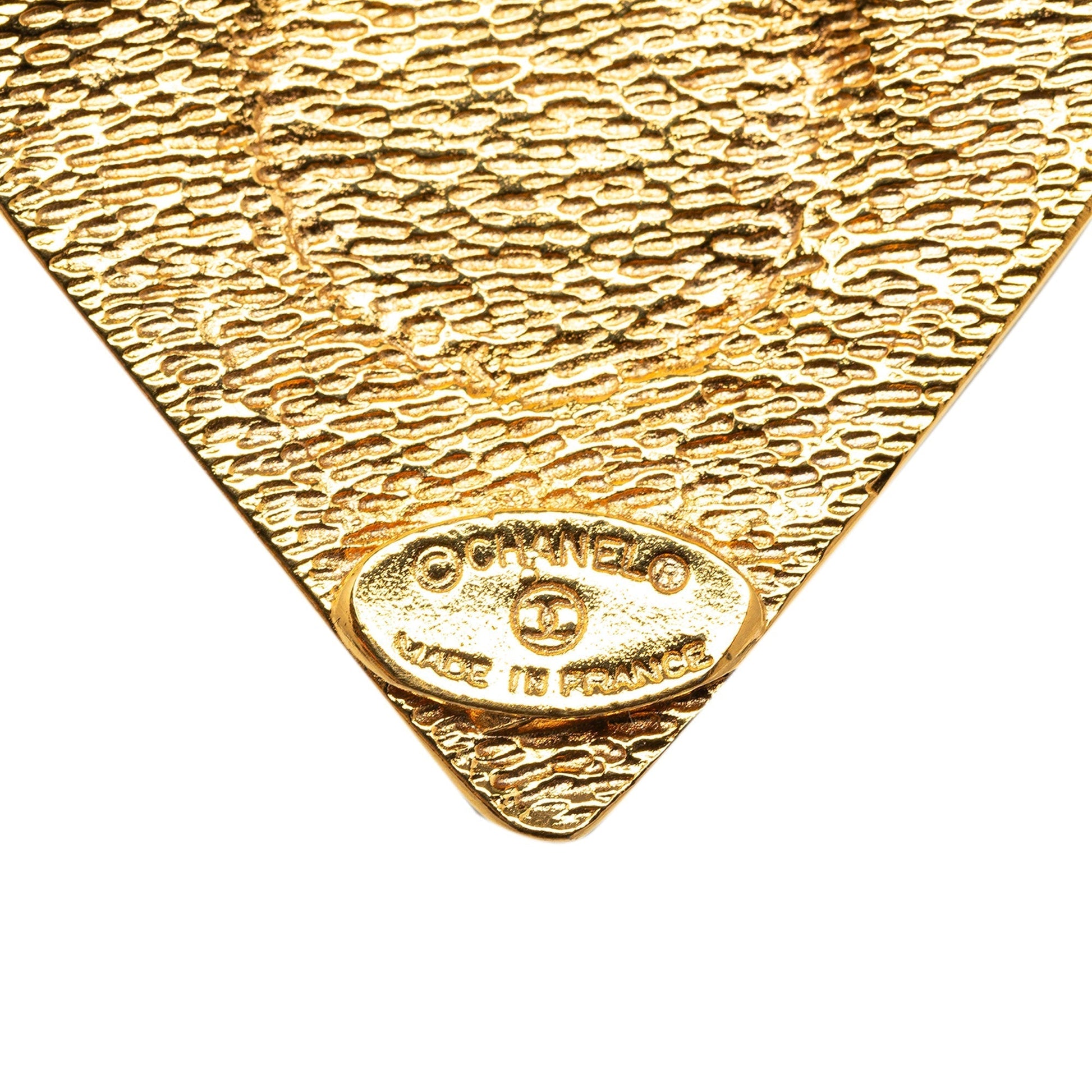 CHANEL CC Pendant Necklace Costume Necklace