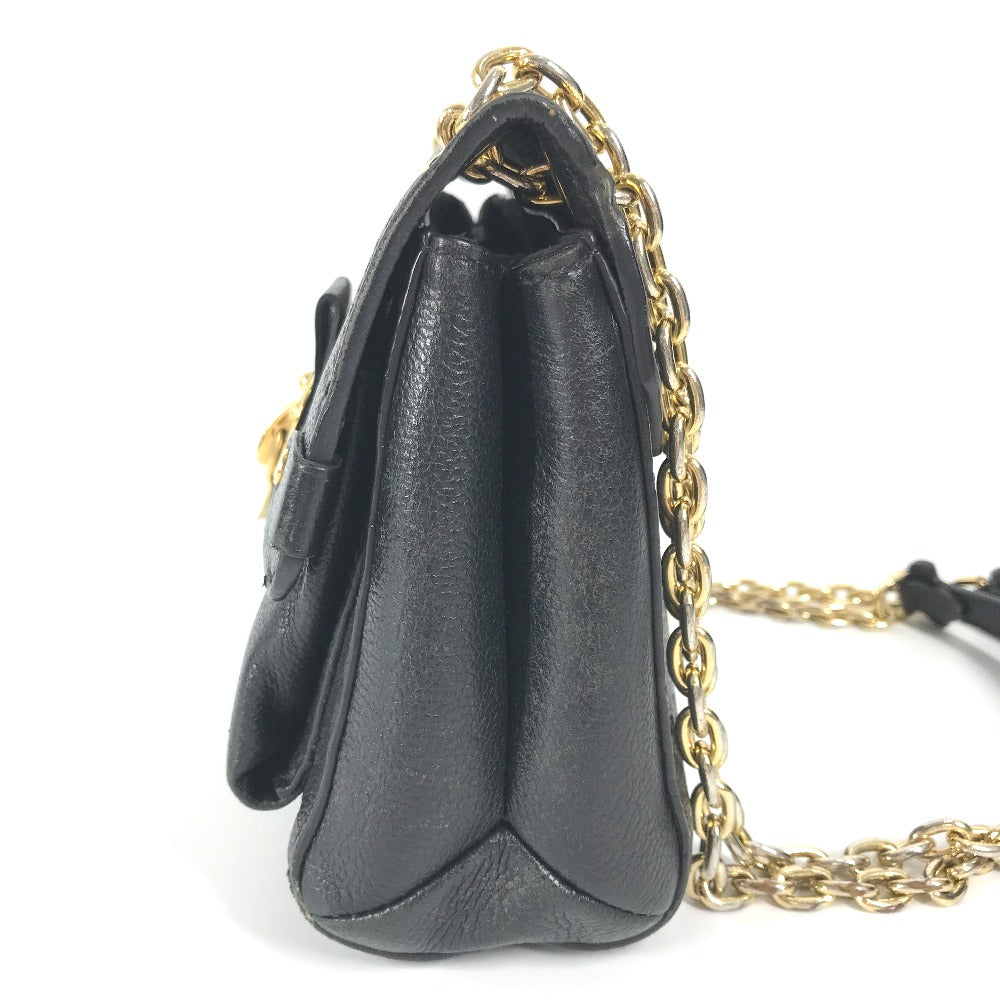 Louis Vuitton M44550 Ann Platt Ann Platt Monogram Leather Black Shoulder Bag