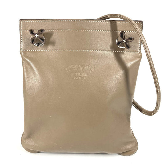 Hermes Shoulder Bag Sac Aline Sac Aline Leather Gray Mini