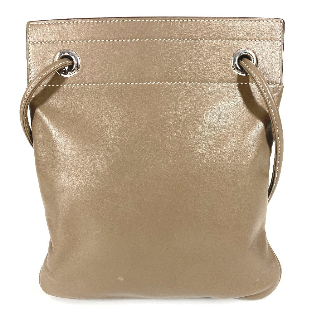 Shoulder Bag Gray Sac Aline Sac Aline Leather Mini