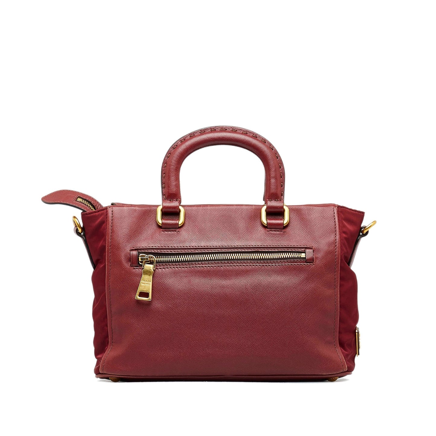 Prada Daino Satchel Vitello Satchel Bag