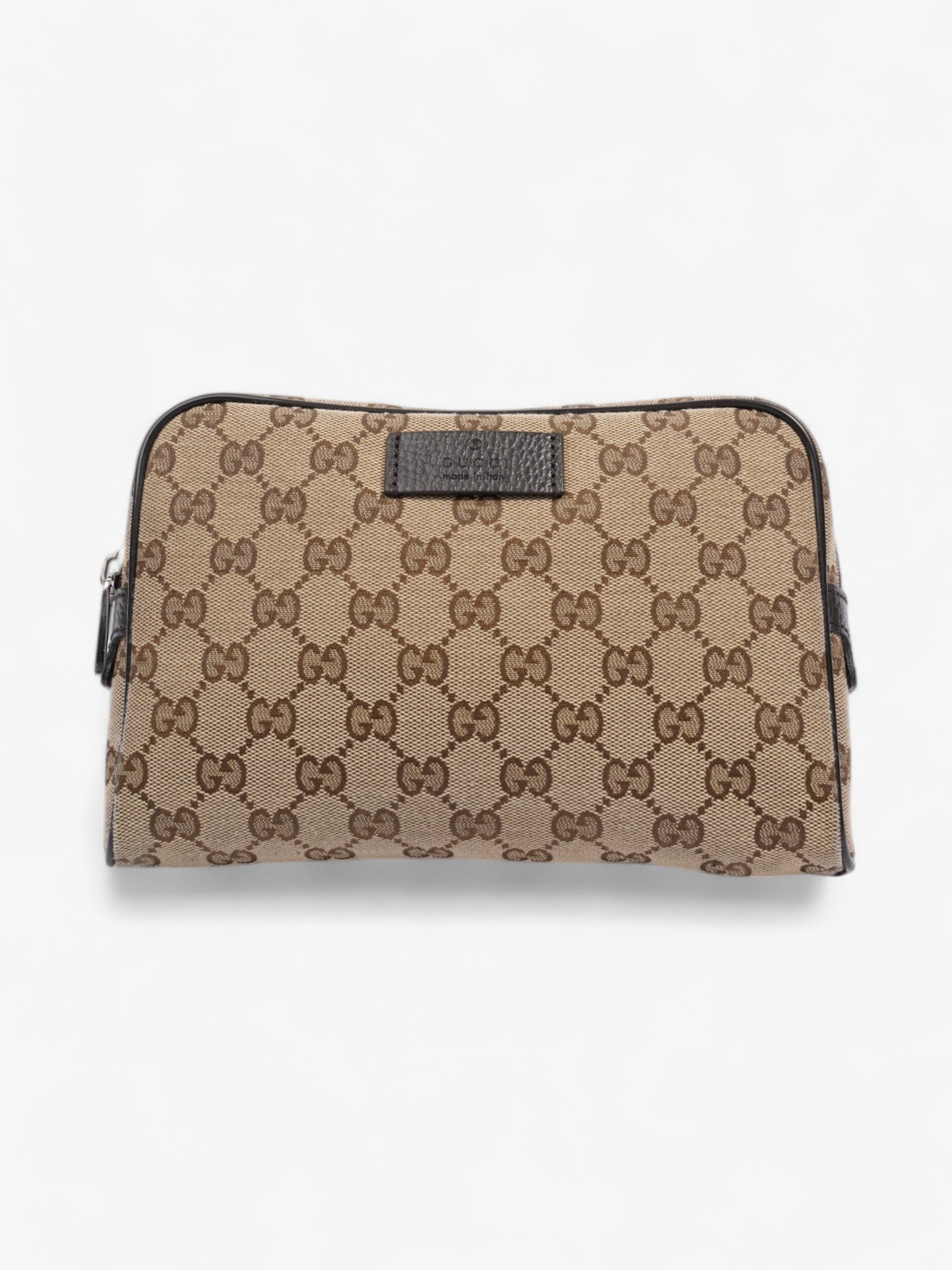 Gucci Waist Bag Supreme Canvas Brown Travel Bag