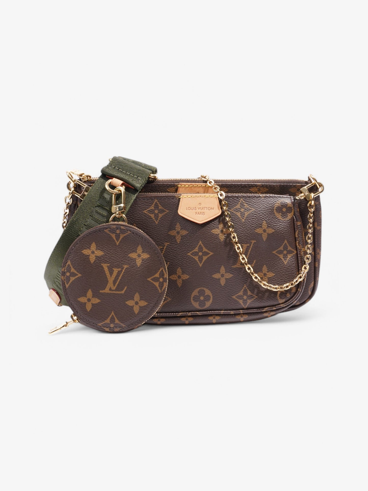 Louis Vuitton Multi Pochette Accessoires Coated Monogram Canvas Coated Canvas Apparel Canvas 7