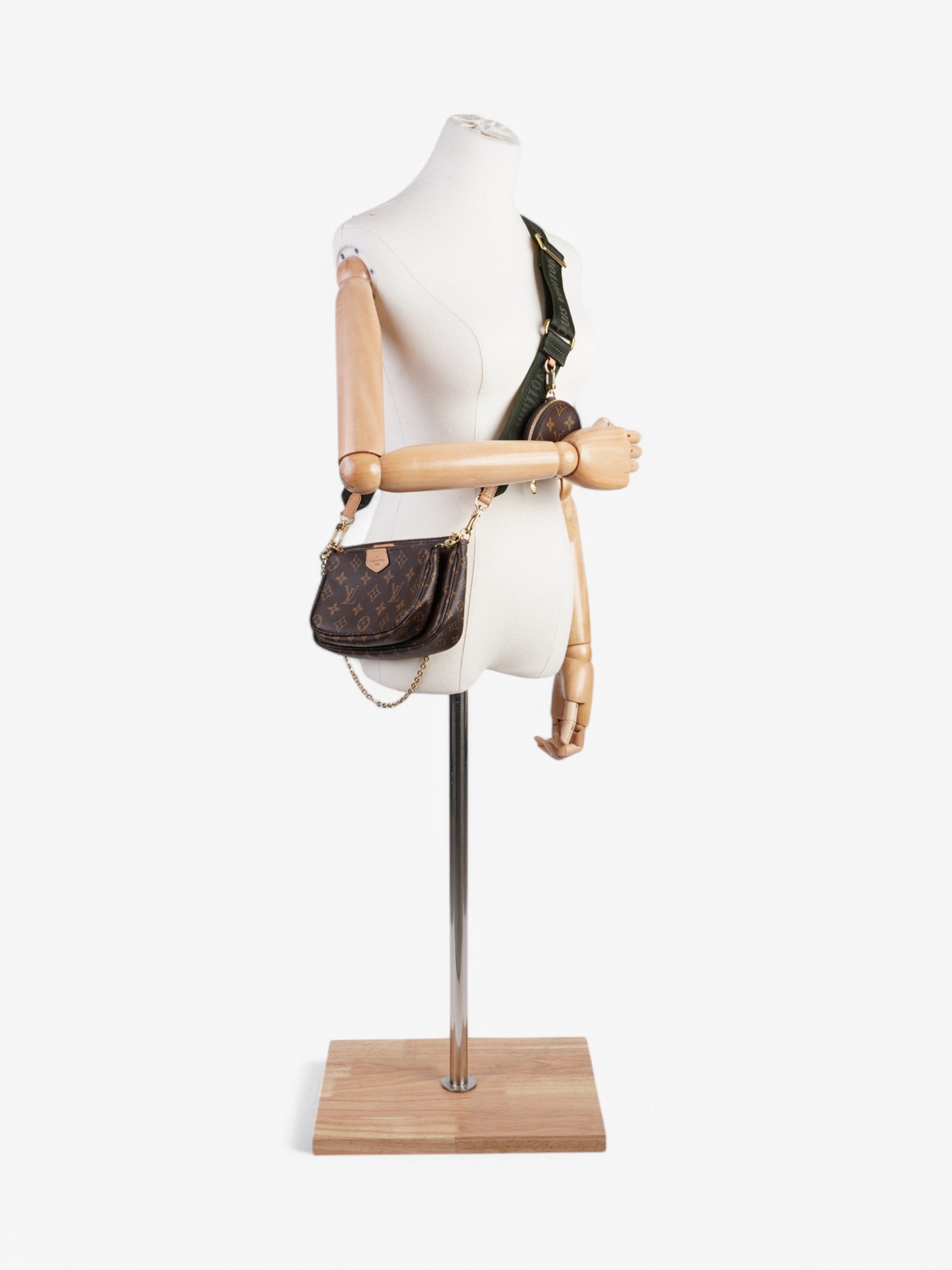 Louis Vuitton Multi Pochette Accessoires Coated Monogram Canvas Coated Canvas Apparel Canvas 7