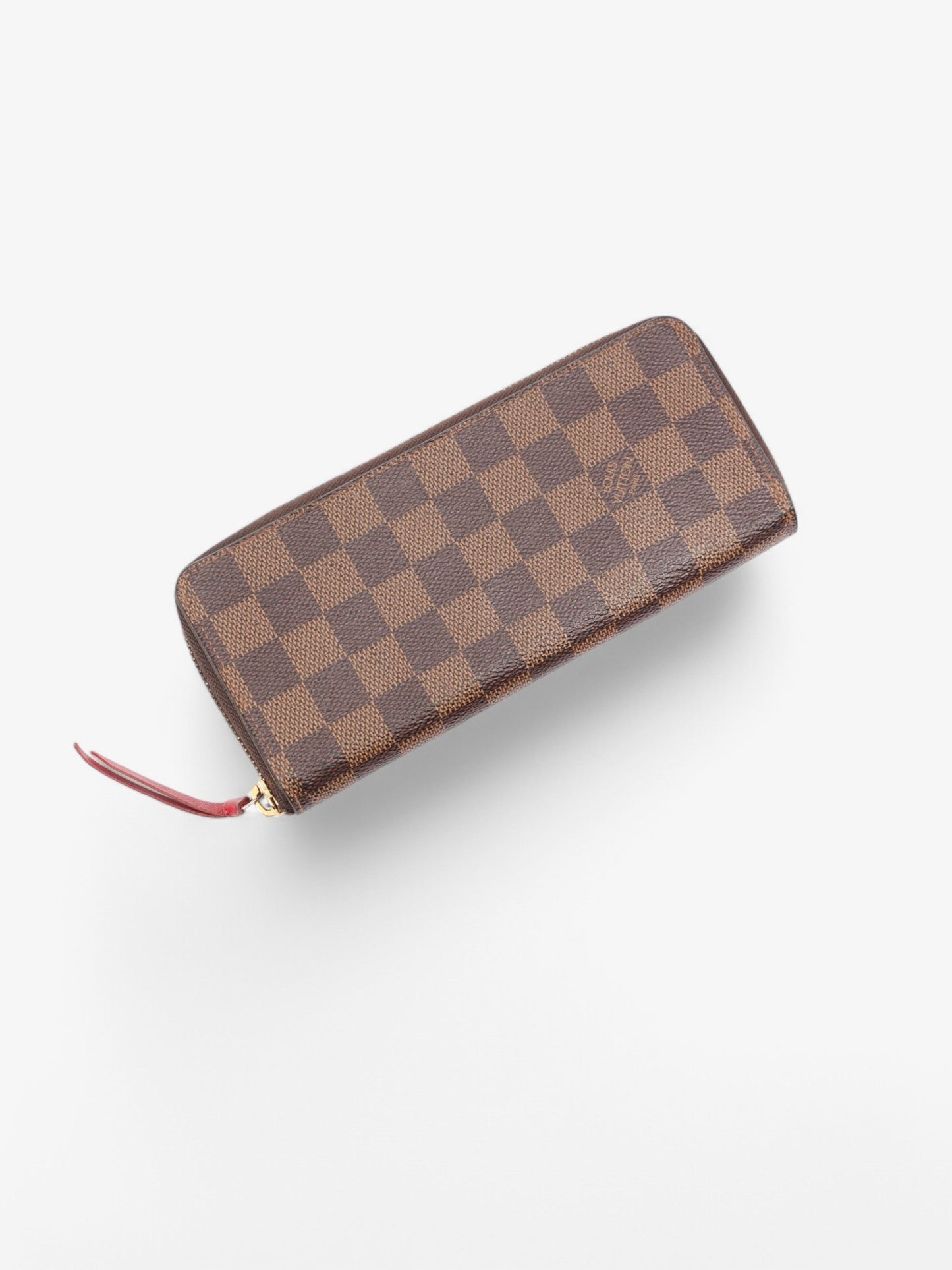 Louis Vuitton Clemence Ebene Coated Damier Canvas Coated Canvas Wallet Case Canvas 3