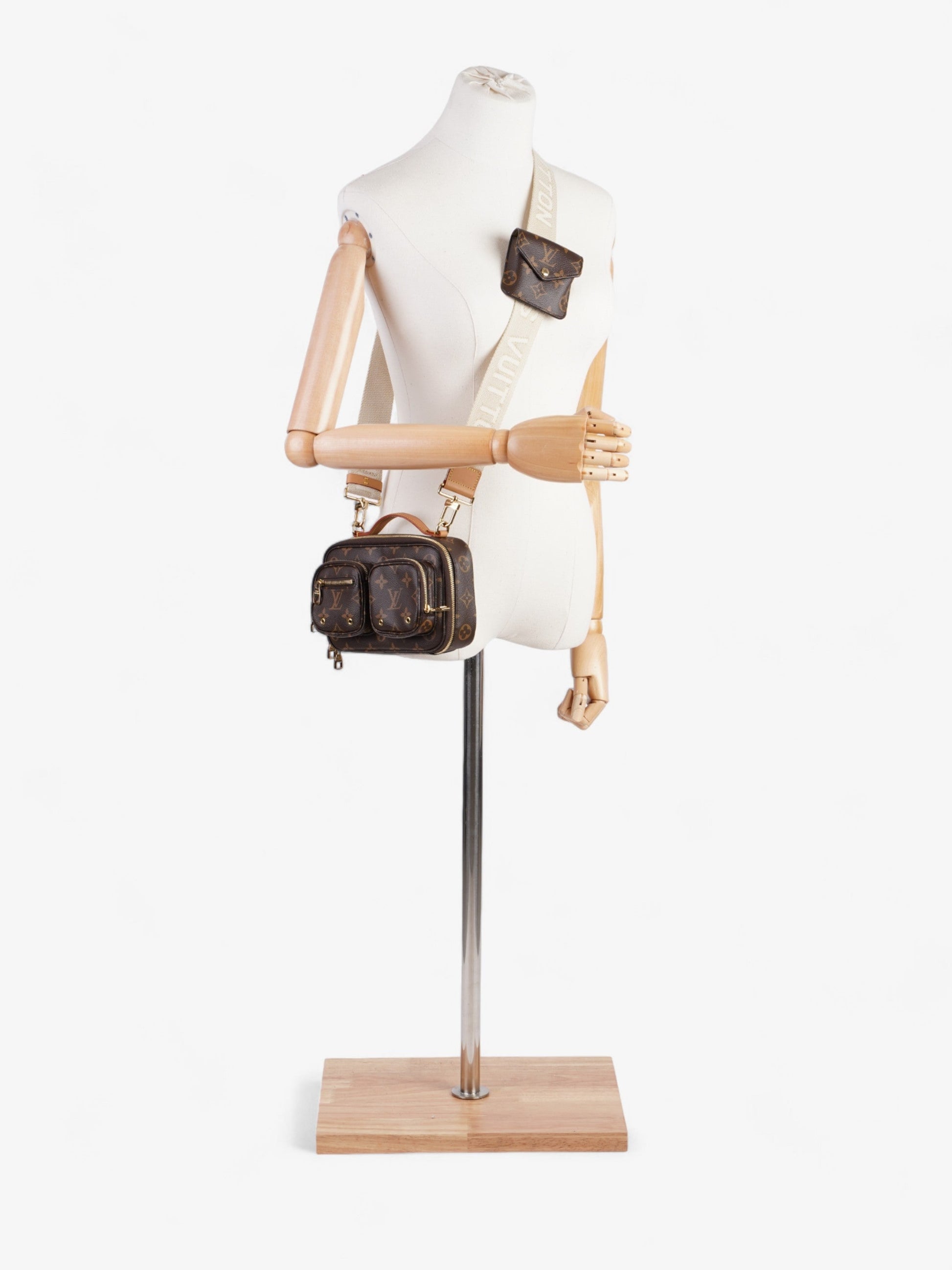 Louis Vuitton Utility Coated Monogram Canvas Coated Canvas Apparel Coated Canvas