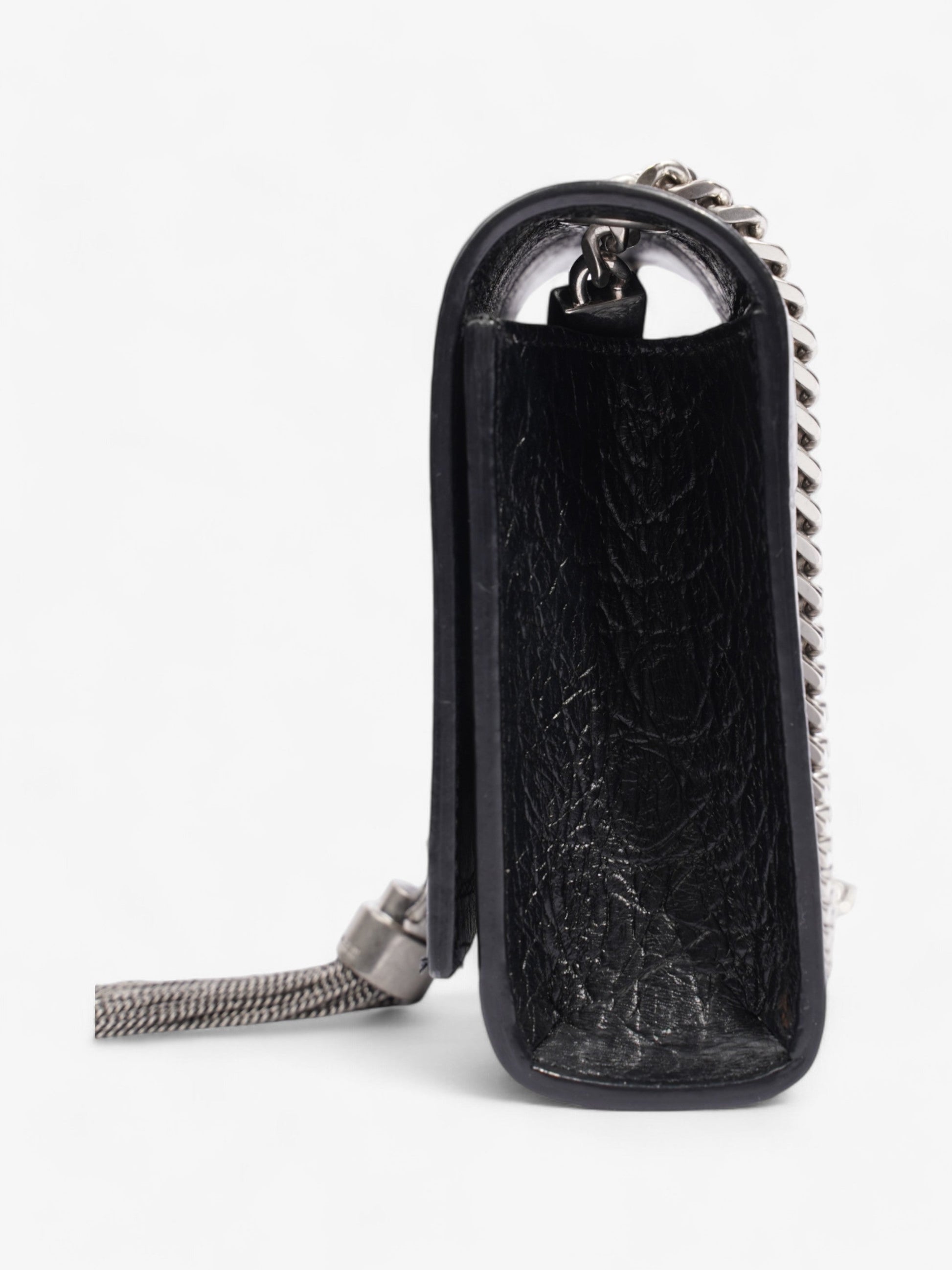 YSL Saint Laurent Kate Tassel Bag Leather Black Small Crossbody Bag