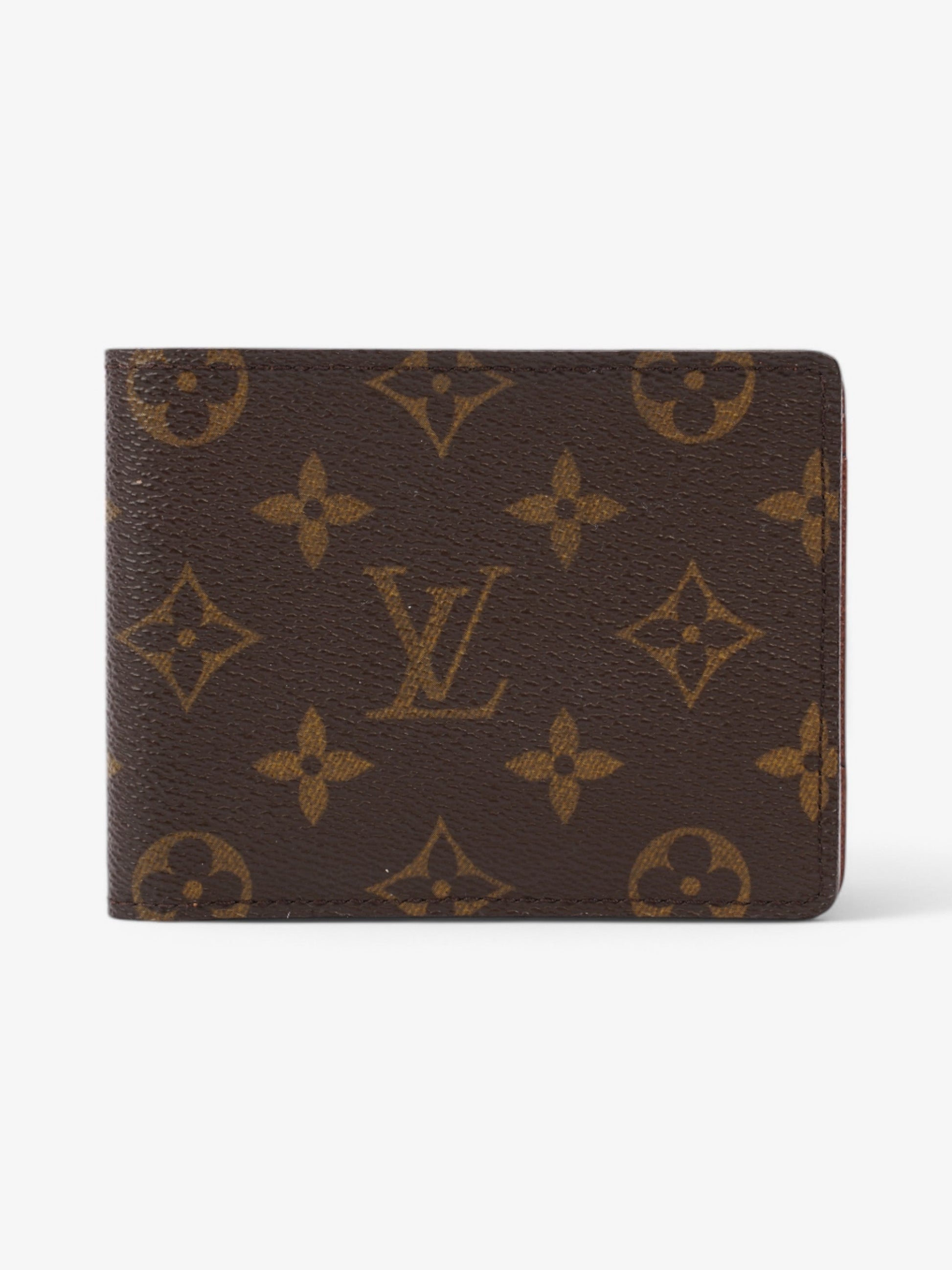 Louis Vuitton Slender Coated Monogram Canvas Coated Canvas Wallet Case