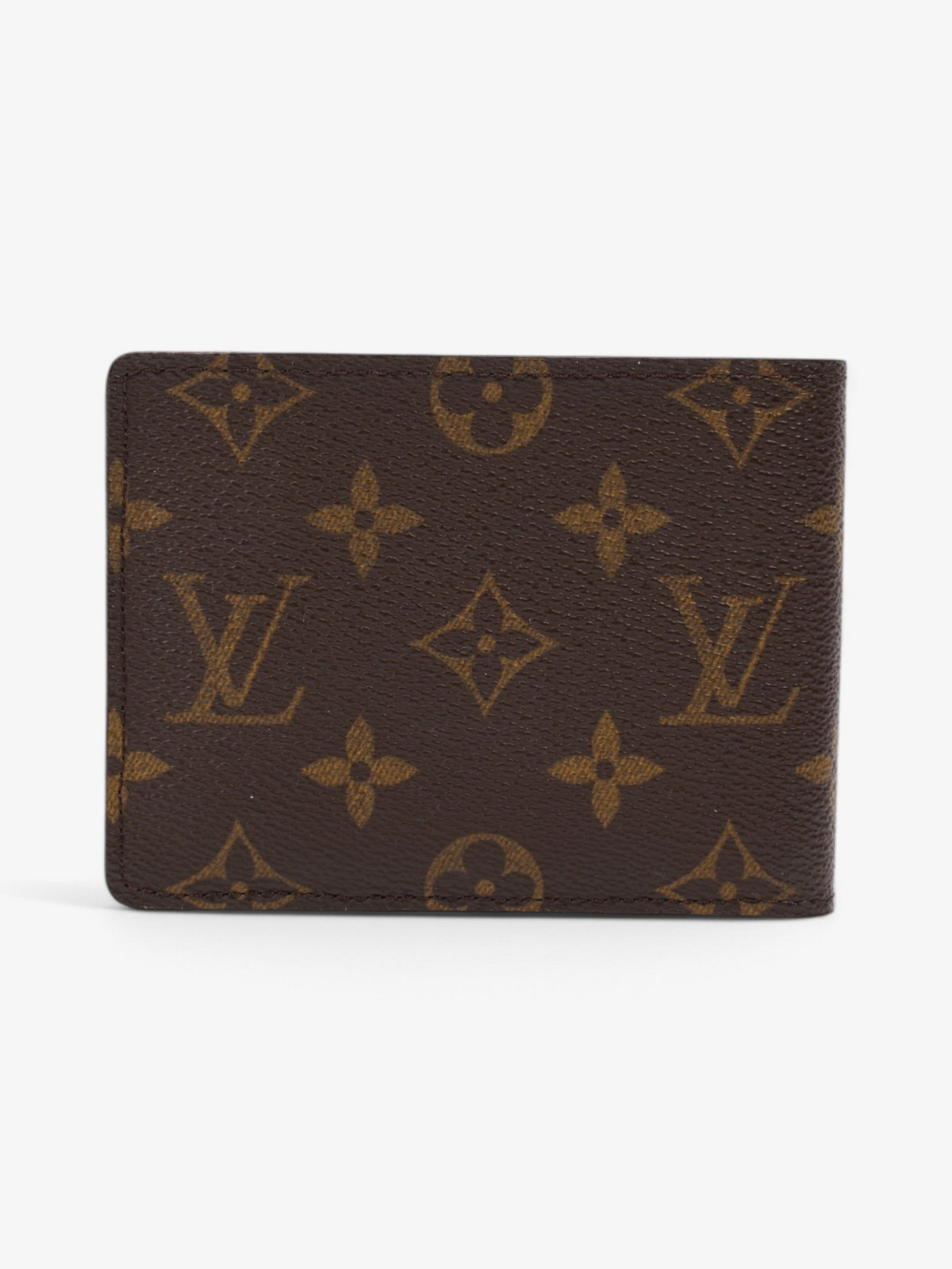 Louis Vuitton Slender Coated Monogram Canvas Coated Canvas Wallet Case