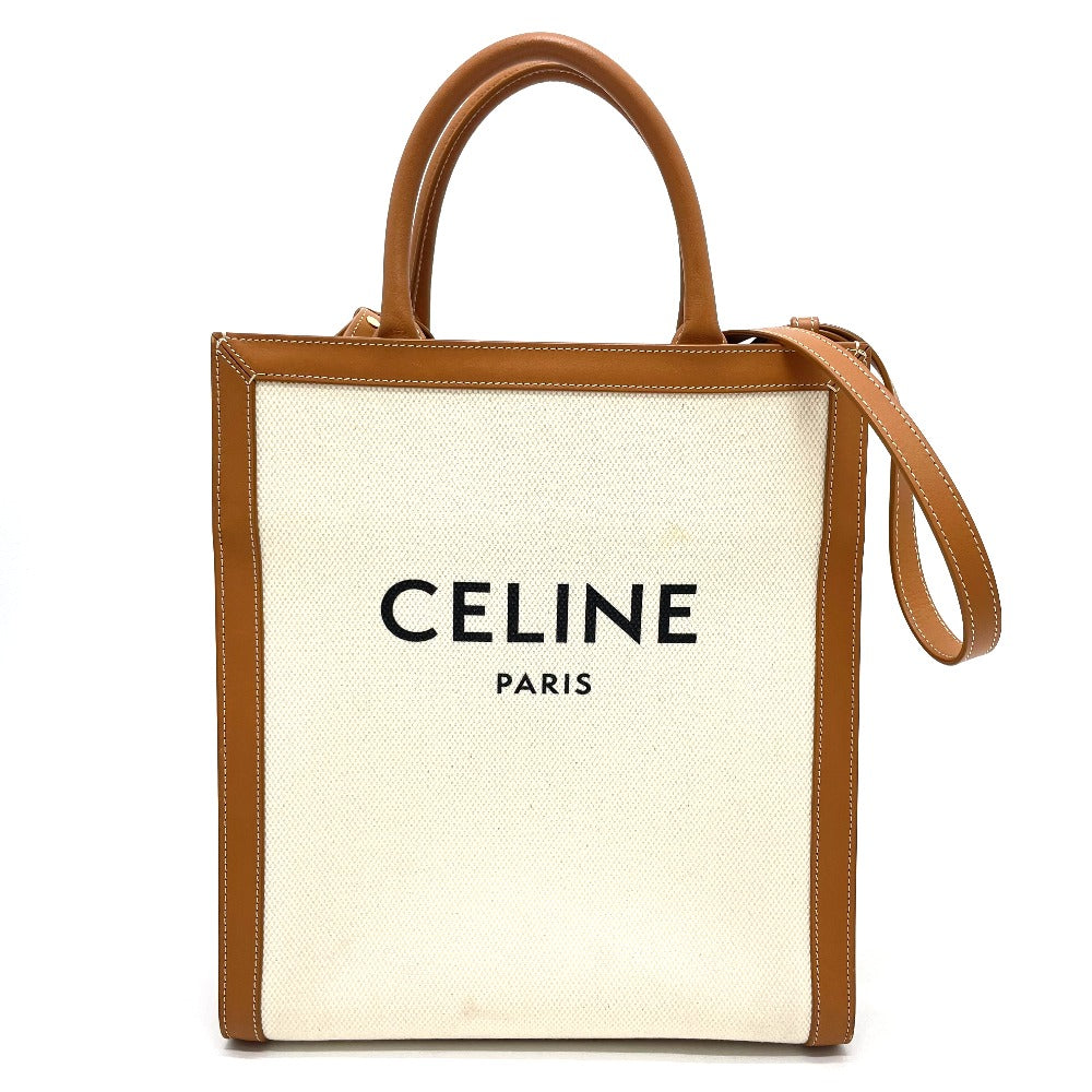 Shoulder Bag . Nt Natural X Tongue Leather Canvas
