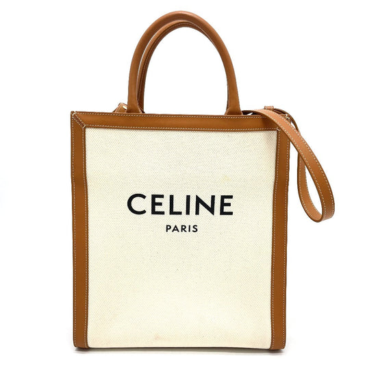 Shoulder Bag . Nt Natural X Tongue Leather Canvas
