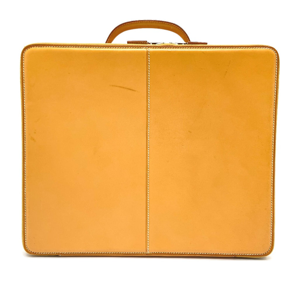Yale Light Mm Mens Leather Beige Travel Bag