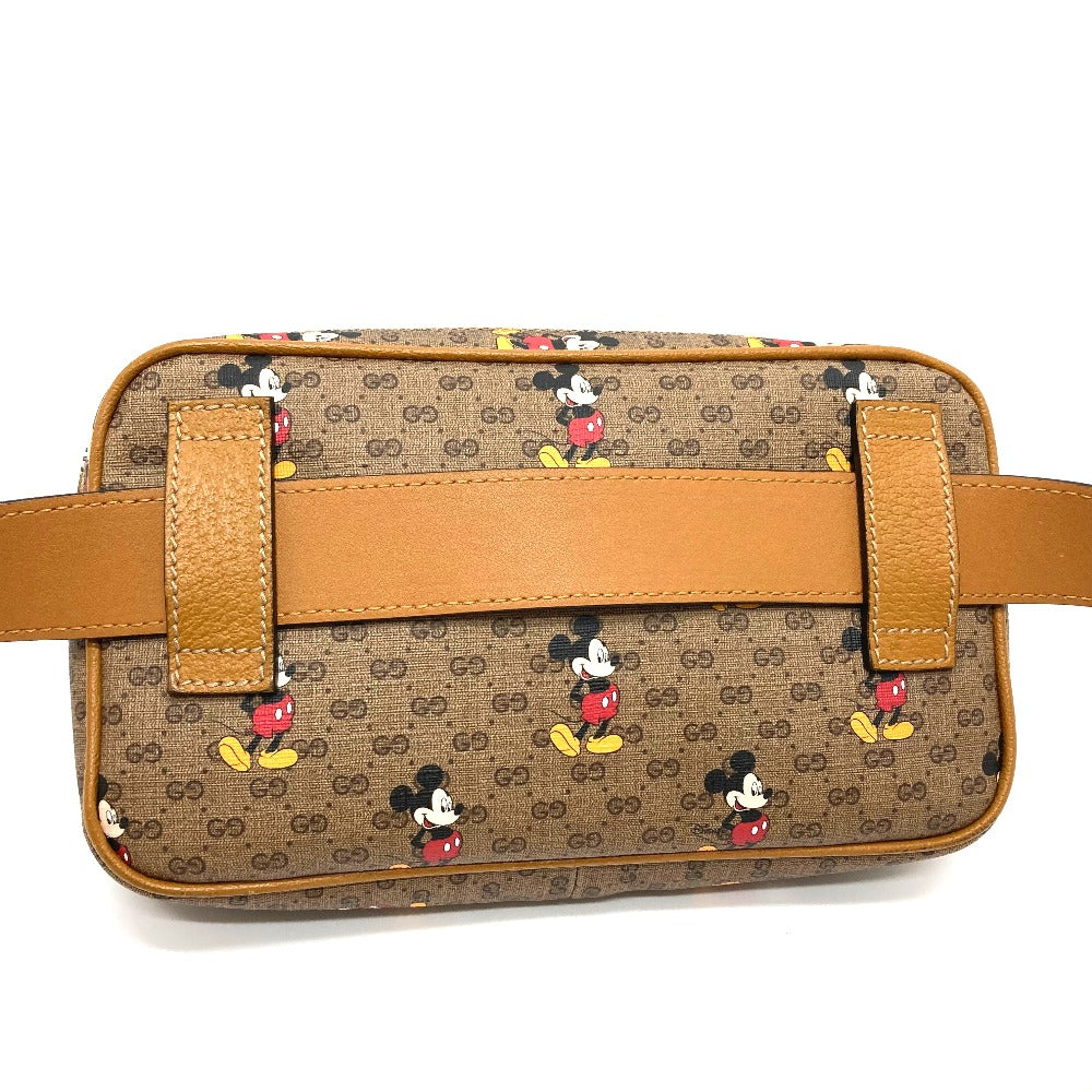 Gucci Sling GG Supreme Disney Collaboration Canvas Brown Mini Bag