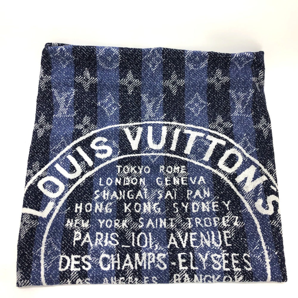 Louis Vuitton towel TRUNKS • Monogram Cotton Blue Handbag
