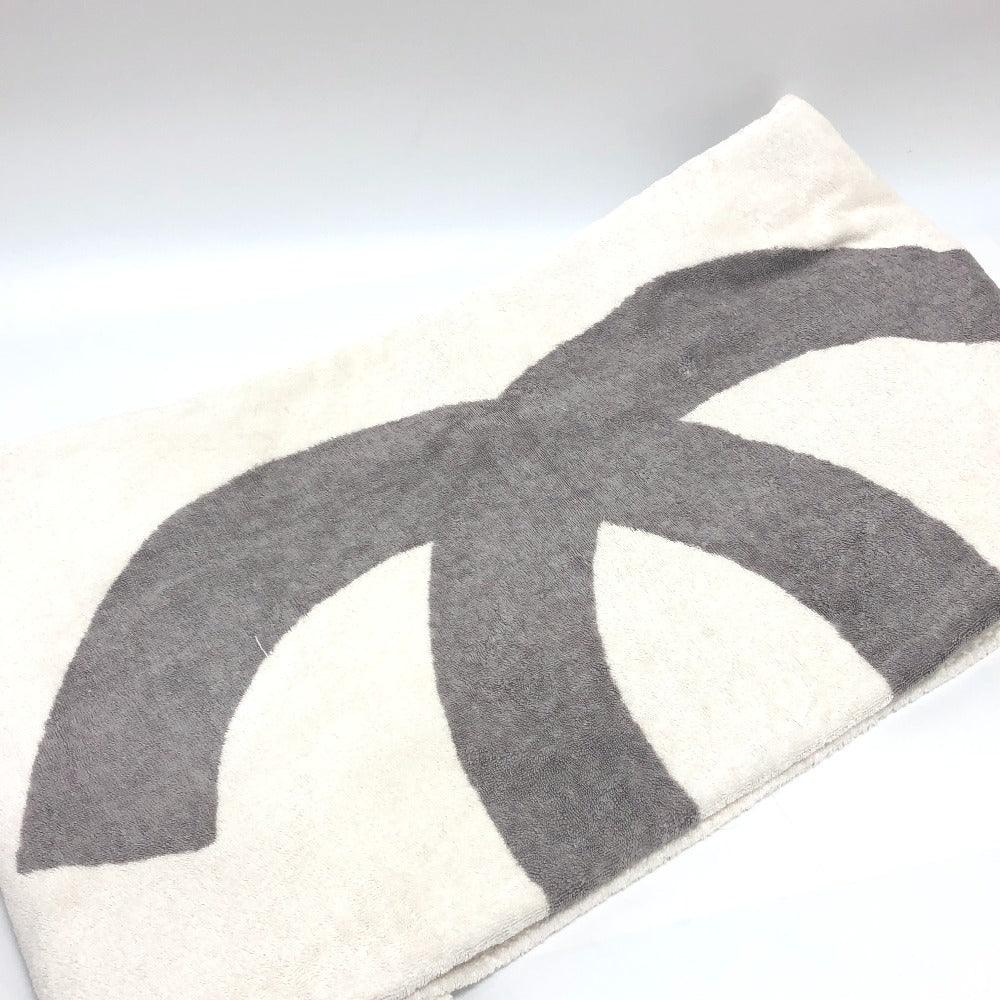 Chanel towel cotton Sports line CC COCO White Handbag
