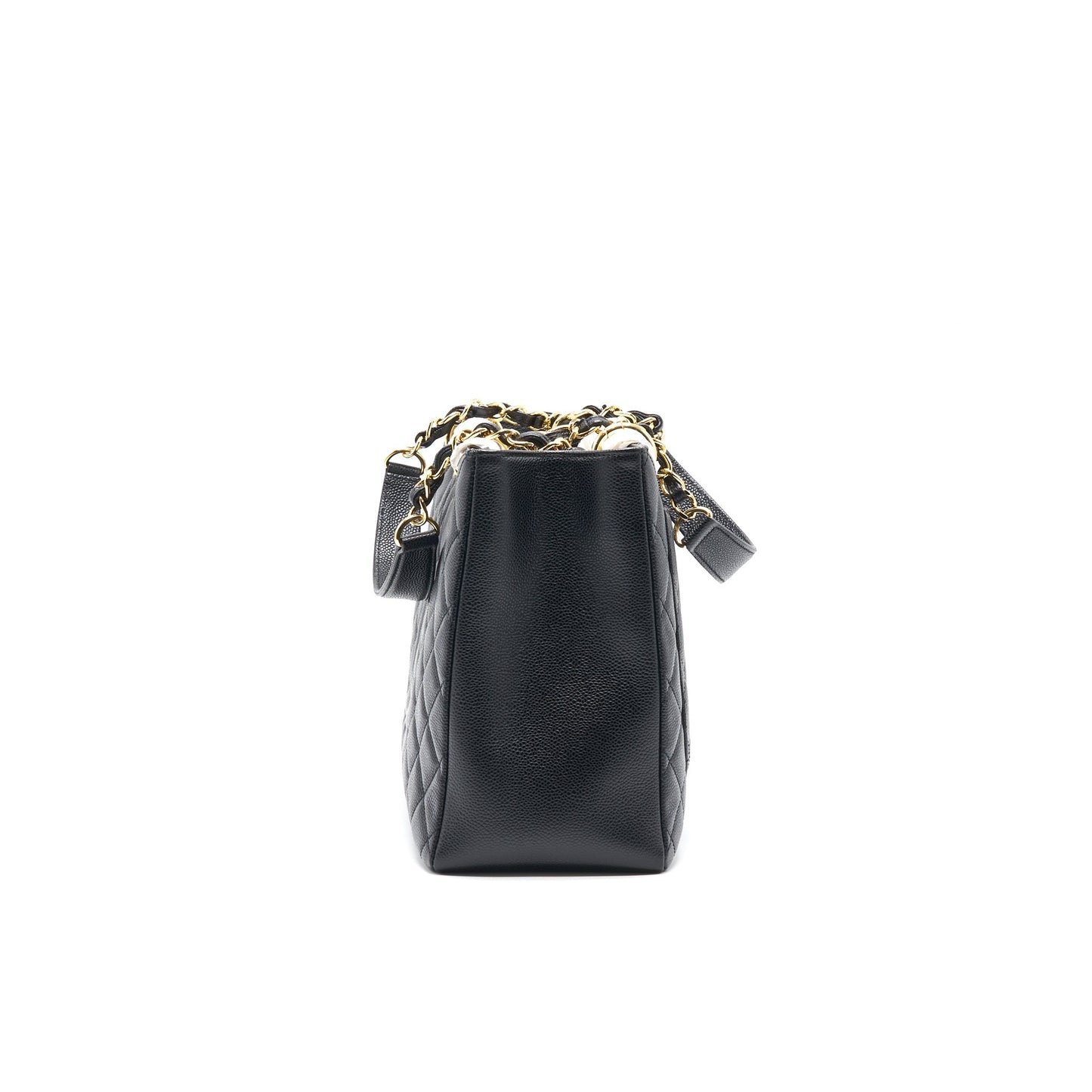 Chanel Grand Shopping Tote Black Cavier GHW