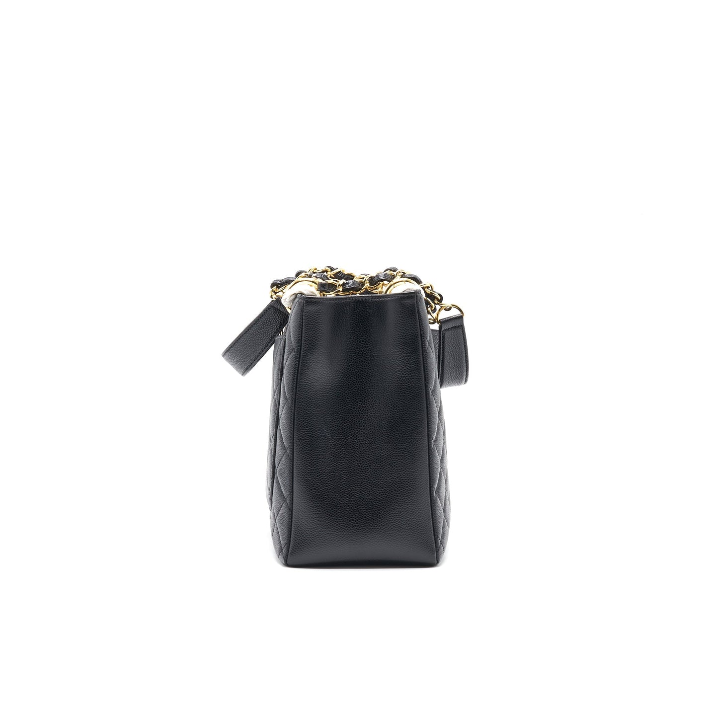 Chanel Grand Shopping Tote Black Cavier GHW