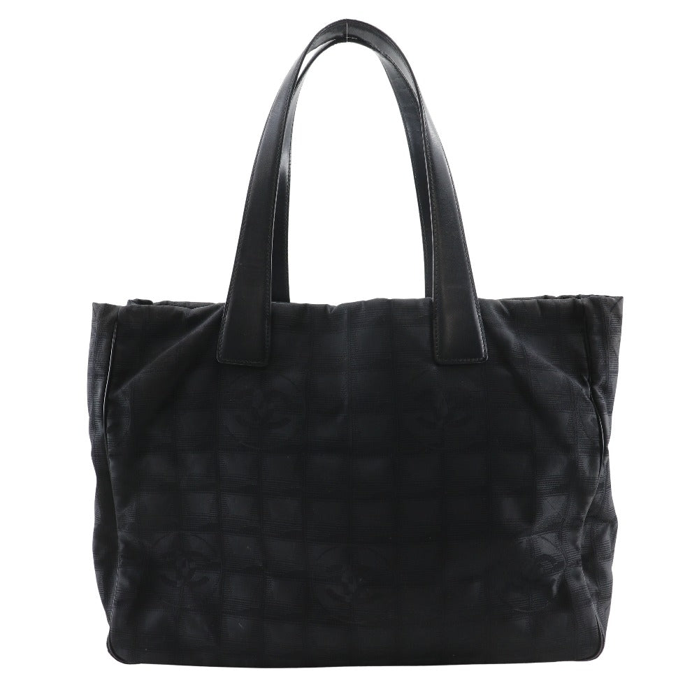 Chanel Nylon New line Black MM Canvas Travel Bag