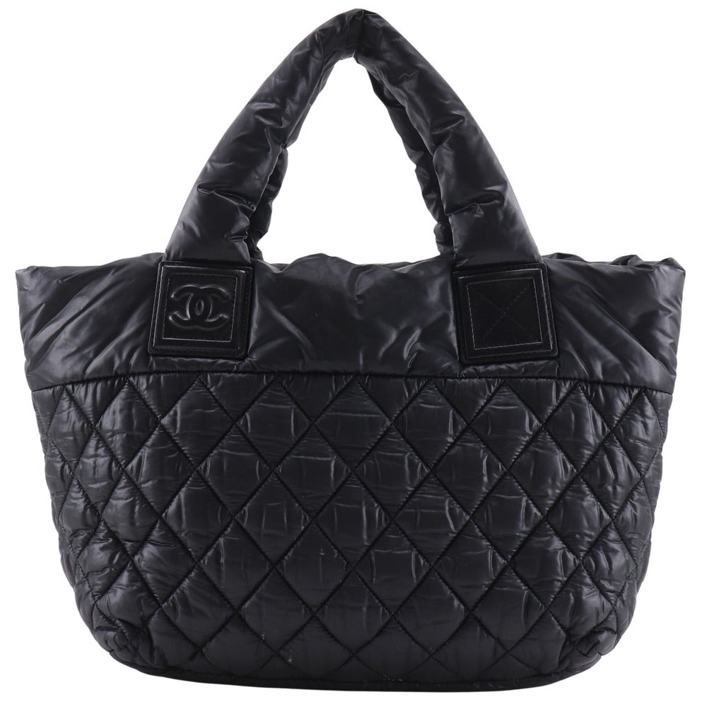Chanel Nylon reversible Cococoon Black Small Tote Bag
