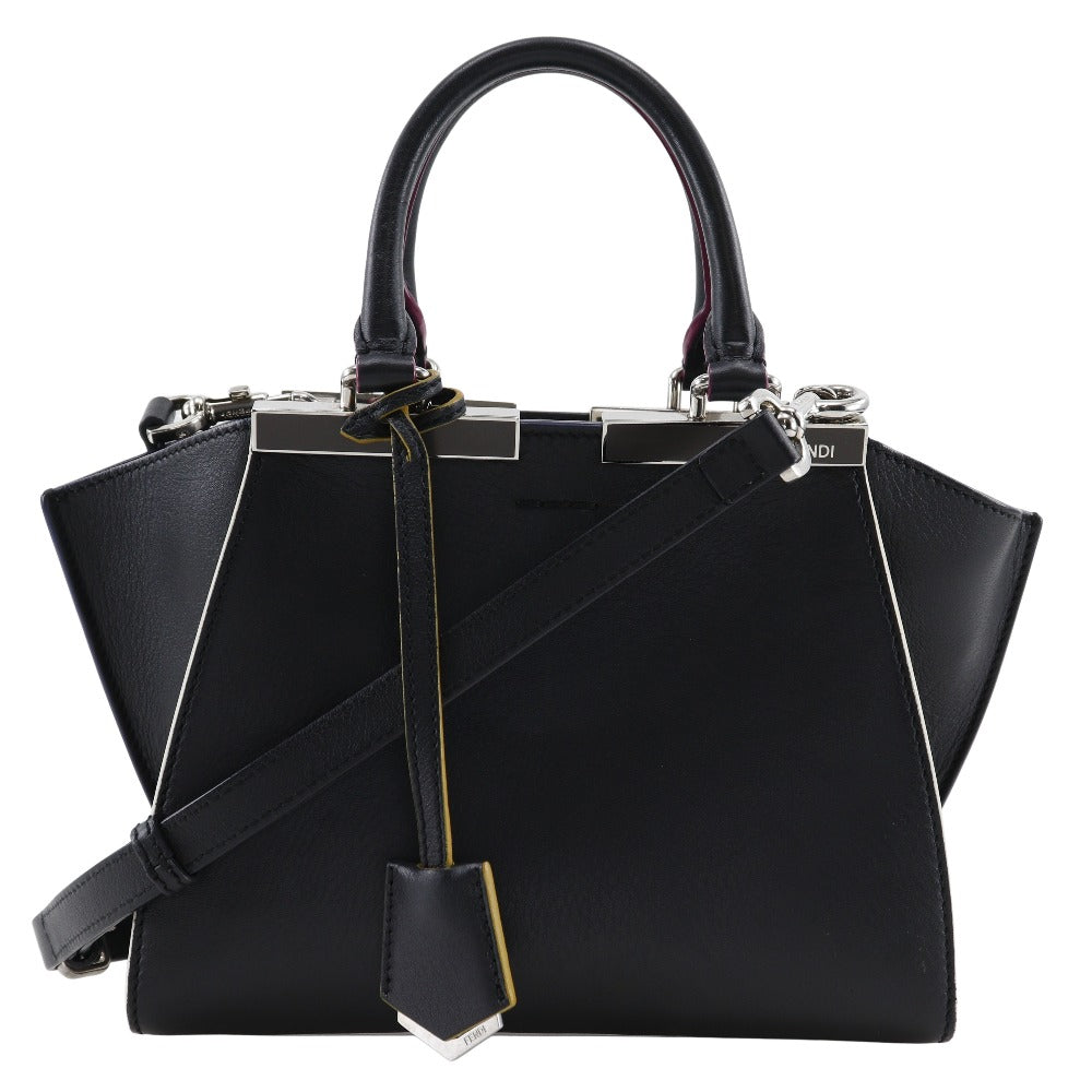 Fendi Petit 2Jours 2Way Bag Leather Travel Bag 2Way Bag 5