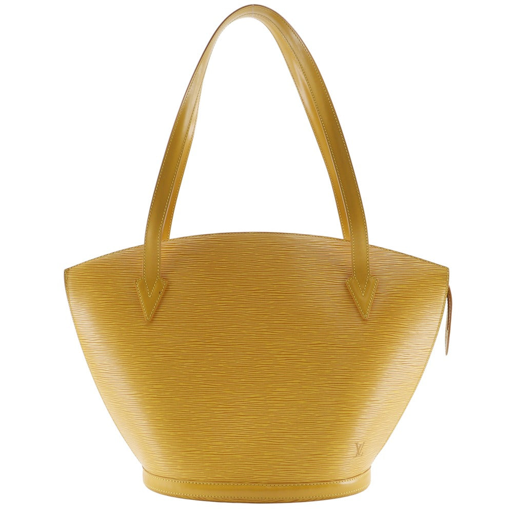 Louis Vuitton M52269 Epi yellow Sunjack shopping Leather Tote Bag