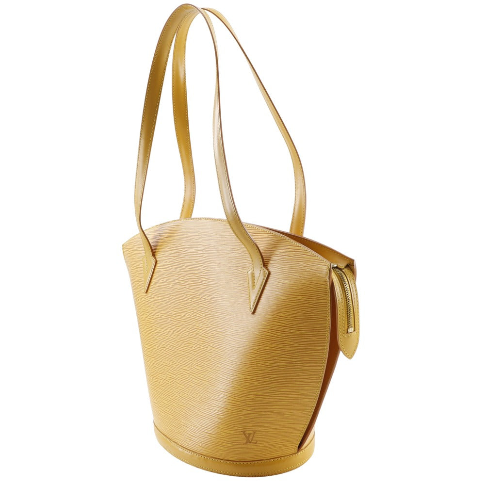 Louis Vuitton M52269 Epi yellow Sunjack shopping Leather Tote Bag
