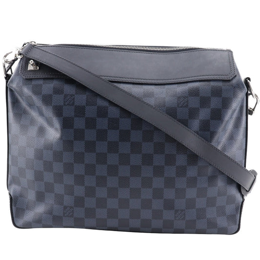 Louis Vuitton N41348 Damier Cobalt Messenger Greenwich Black Navy Crossbody Bag