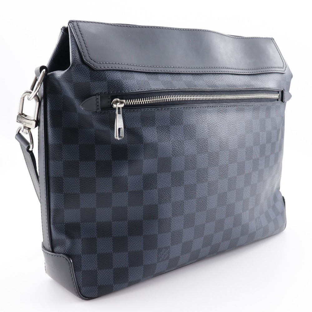 Louis Vuitton N41348 Damier Cobalt Messenger Greenwich Black Navy Crossbody Bag