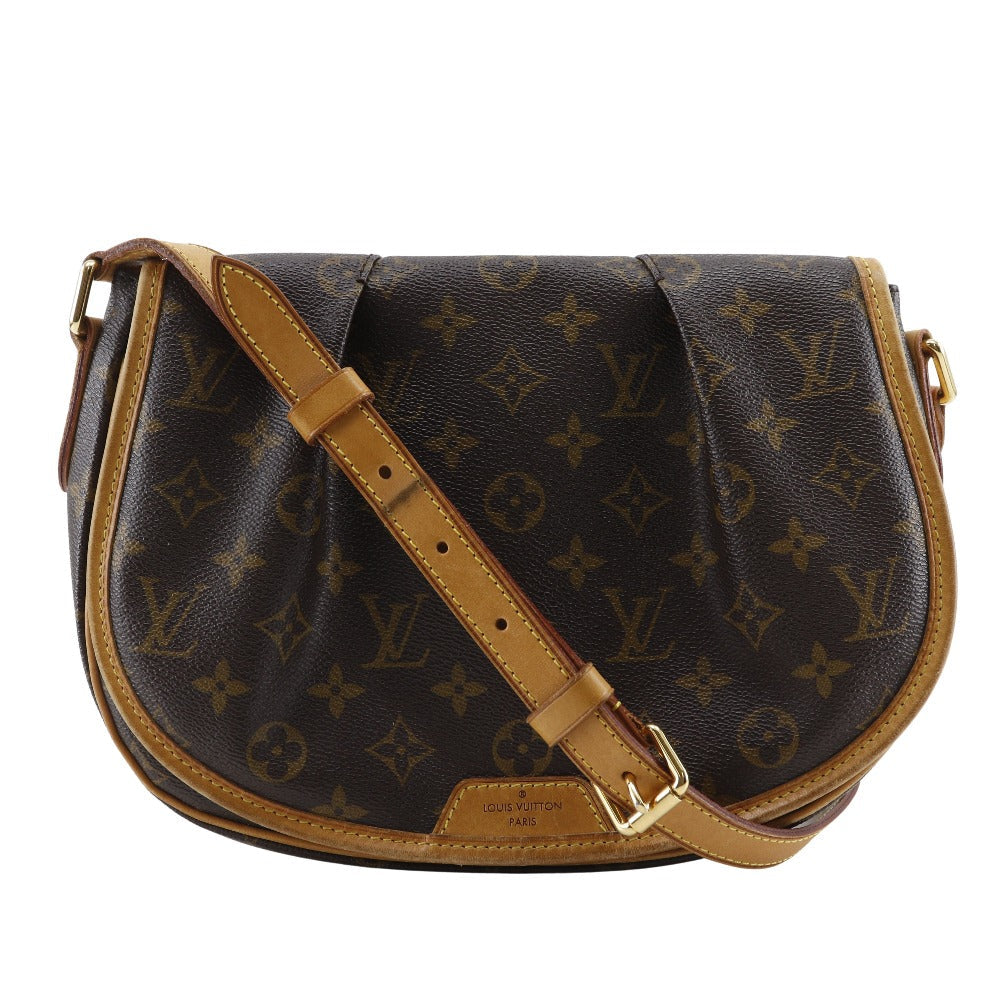 Louis Vuitton M40474 Menil Montan PM Monogram Canvas Brown Shoulder Bag 2