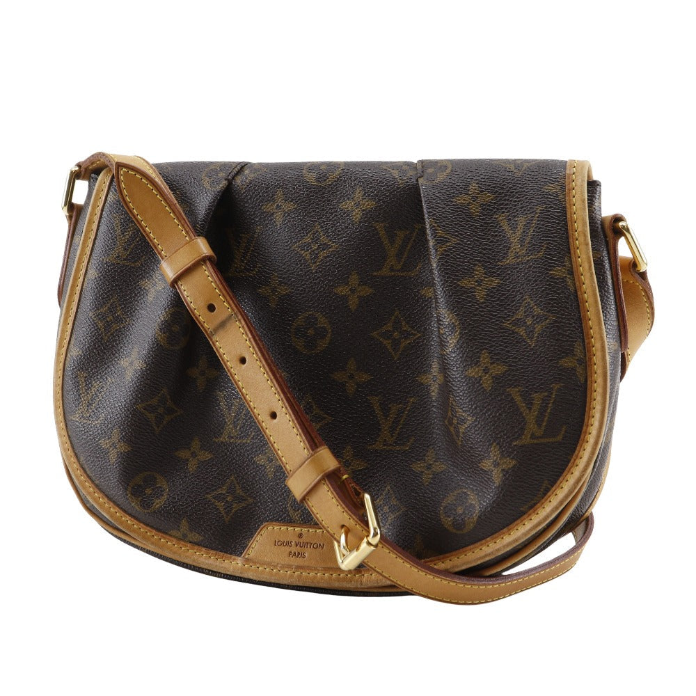 Louis Vuitton M40474 Menil Montan PM Monogram Canvas Brown Shoulder Bag 2
