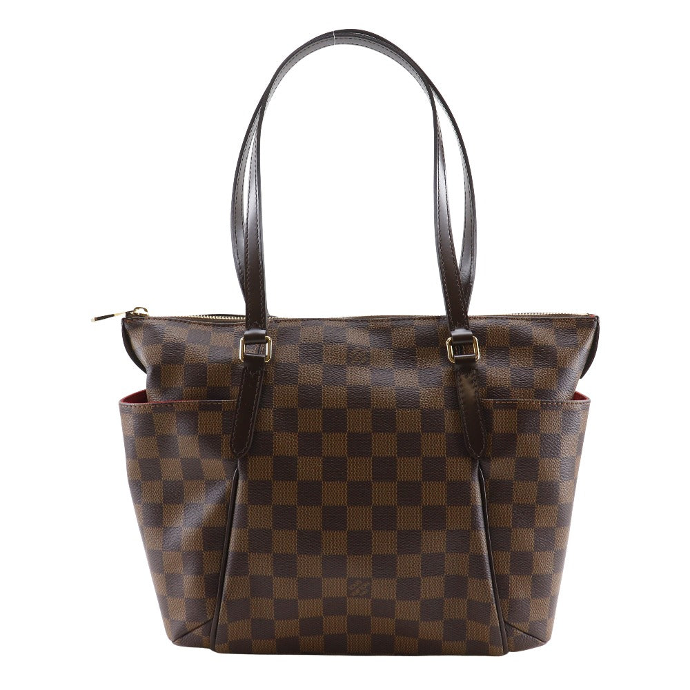 Louis Vuitton N41282 Damier Totally PM Canvas Brown Tote Bag 2