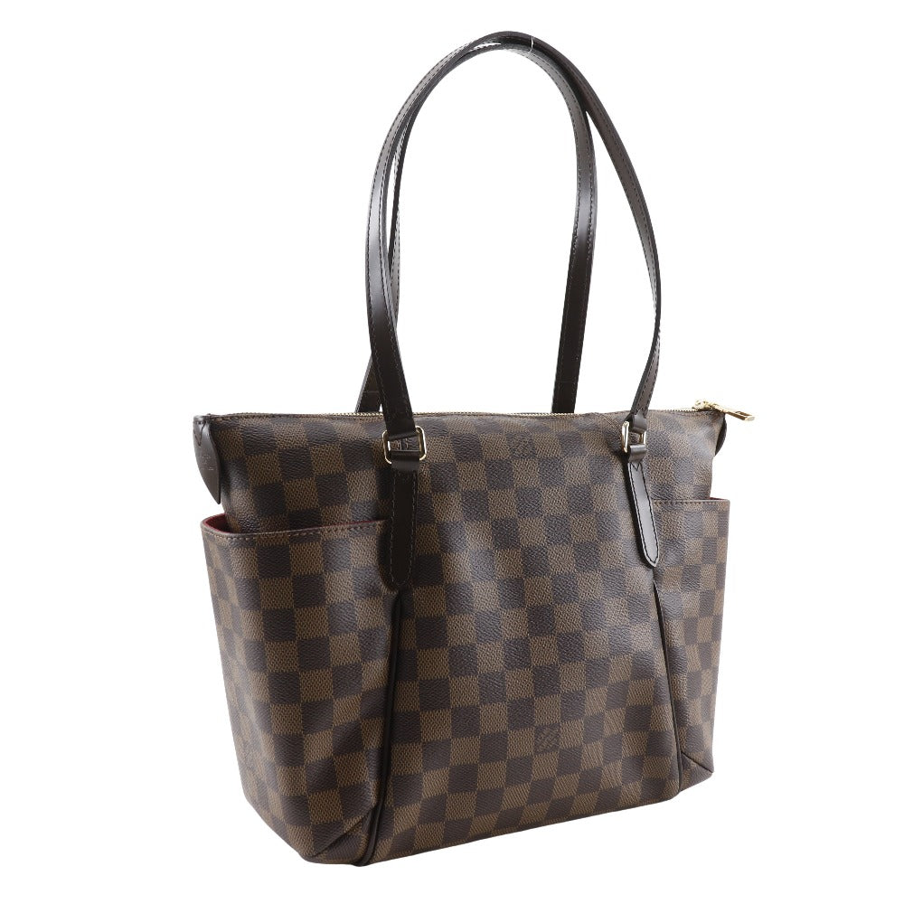 Louis Vuitton N41282 Damier Totally PM Canvas Brown Tote Bag 2