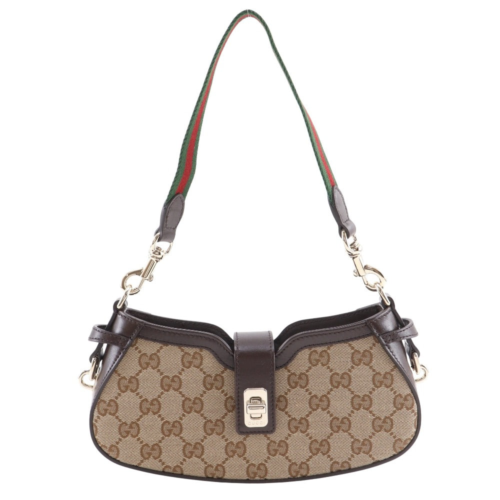 Gucci Moonside Shoulder Bag Canvas