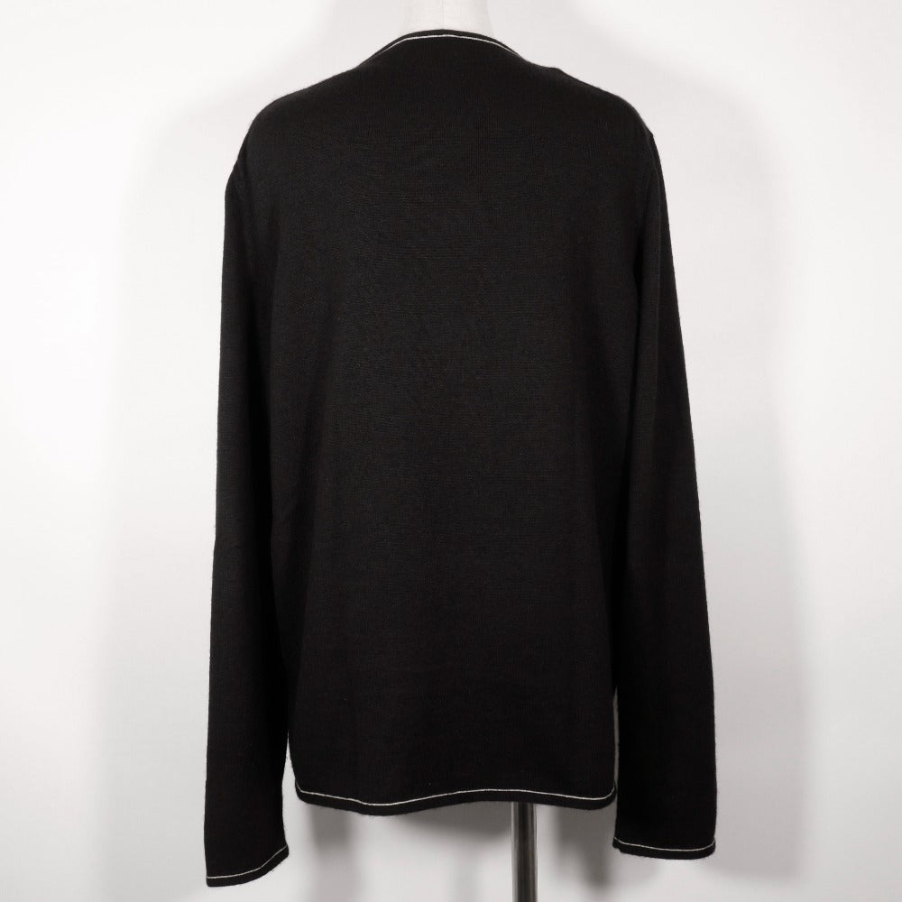 Cardigan Cashmere, Cotton Zip Up Women K Black Travel Bag