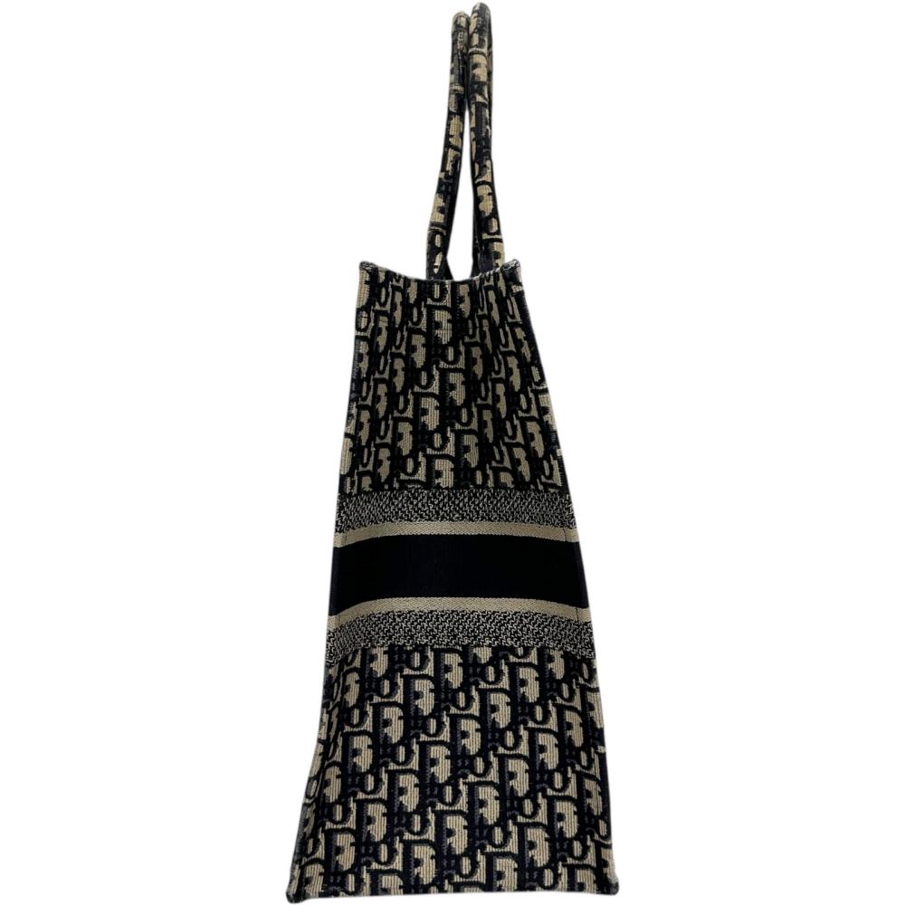 Dior Christian Book Tote Oblique Jacquard Tote Bag