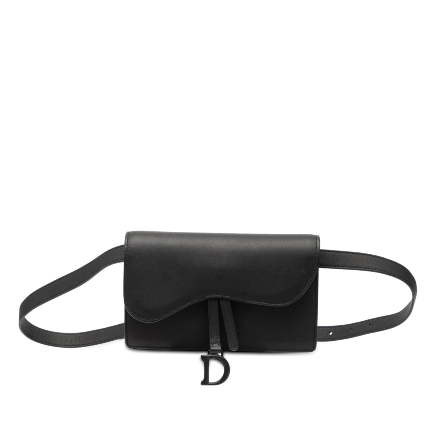 Dior Handbag Ultramatte Saddle Belt Bag Black