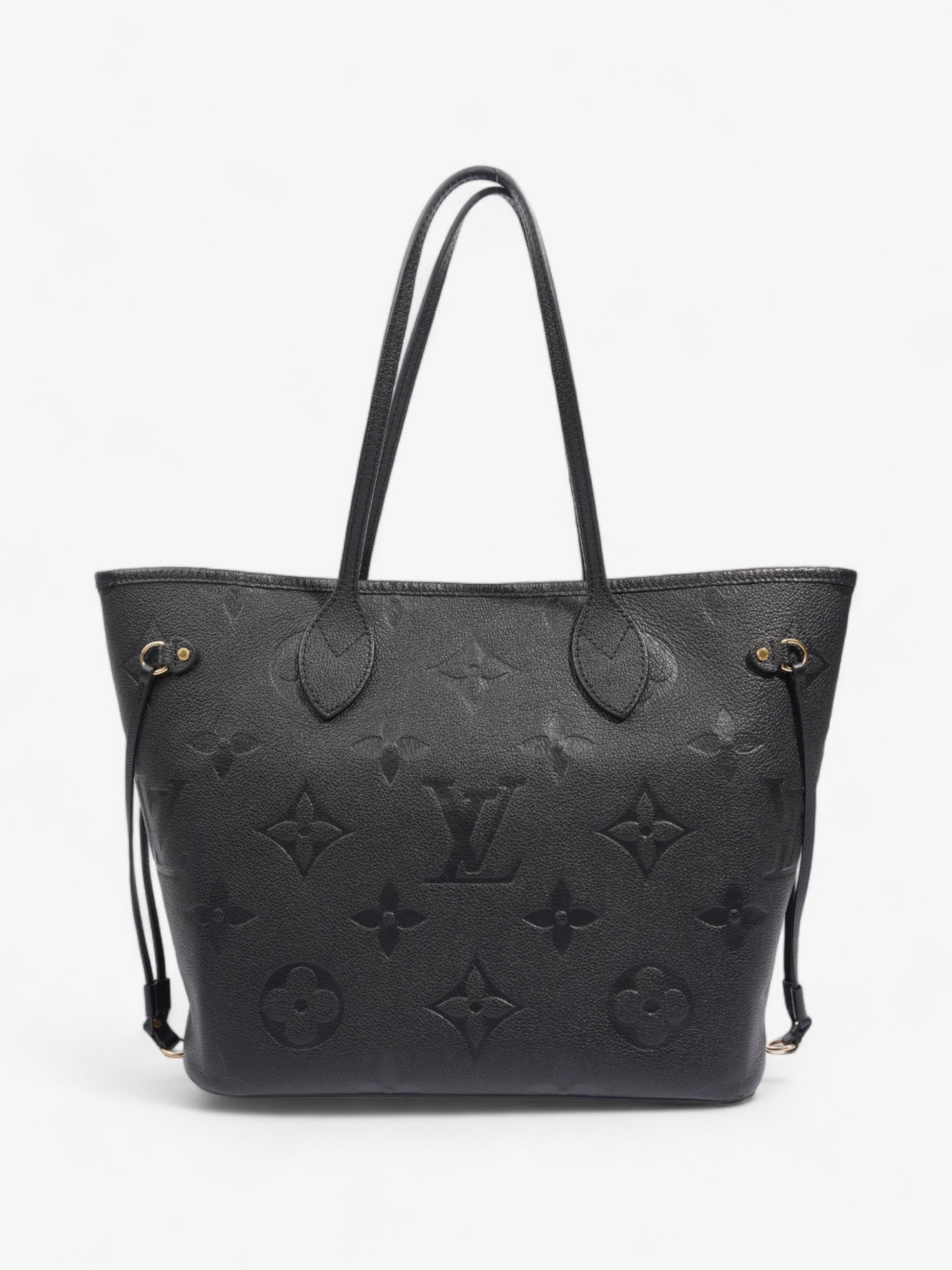 Louis Vuitton Neverfull MM Empreinte Leather Black Tote Bag Leather 1