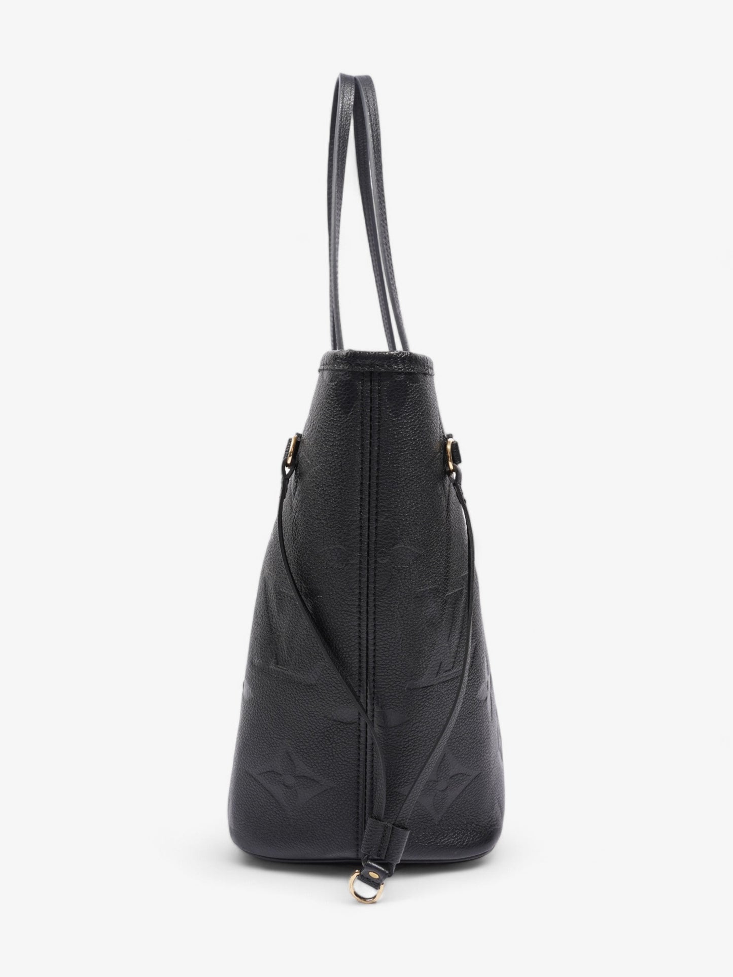 Louis Vuitton Neverfull MM Empreinte Leather Black Tote Bag Leather 1