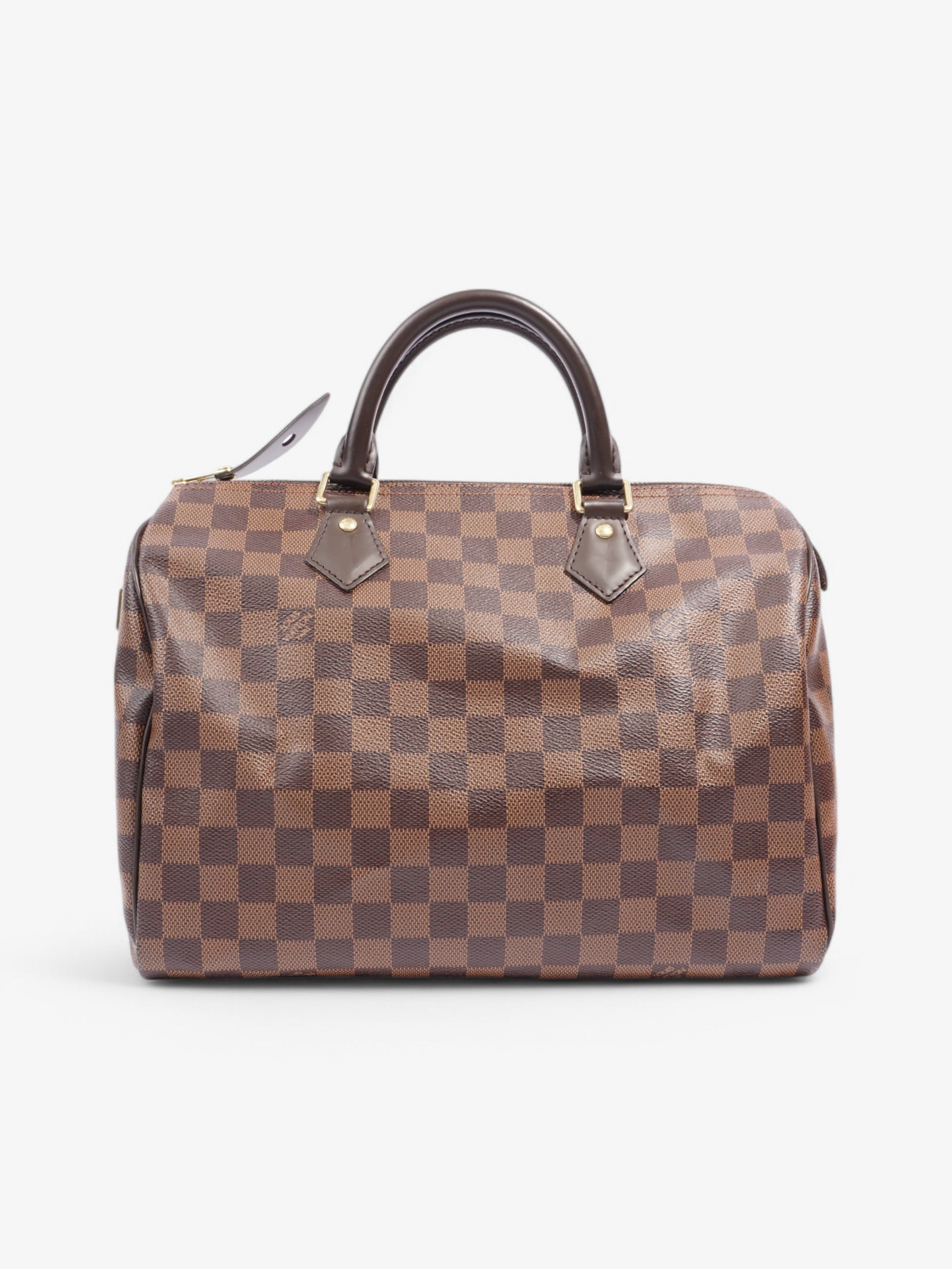 Louis Vuitton Speedy Ebene Coated 30 Canvas Coated Canvas Damier Apparel Canvas 53