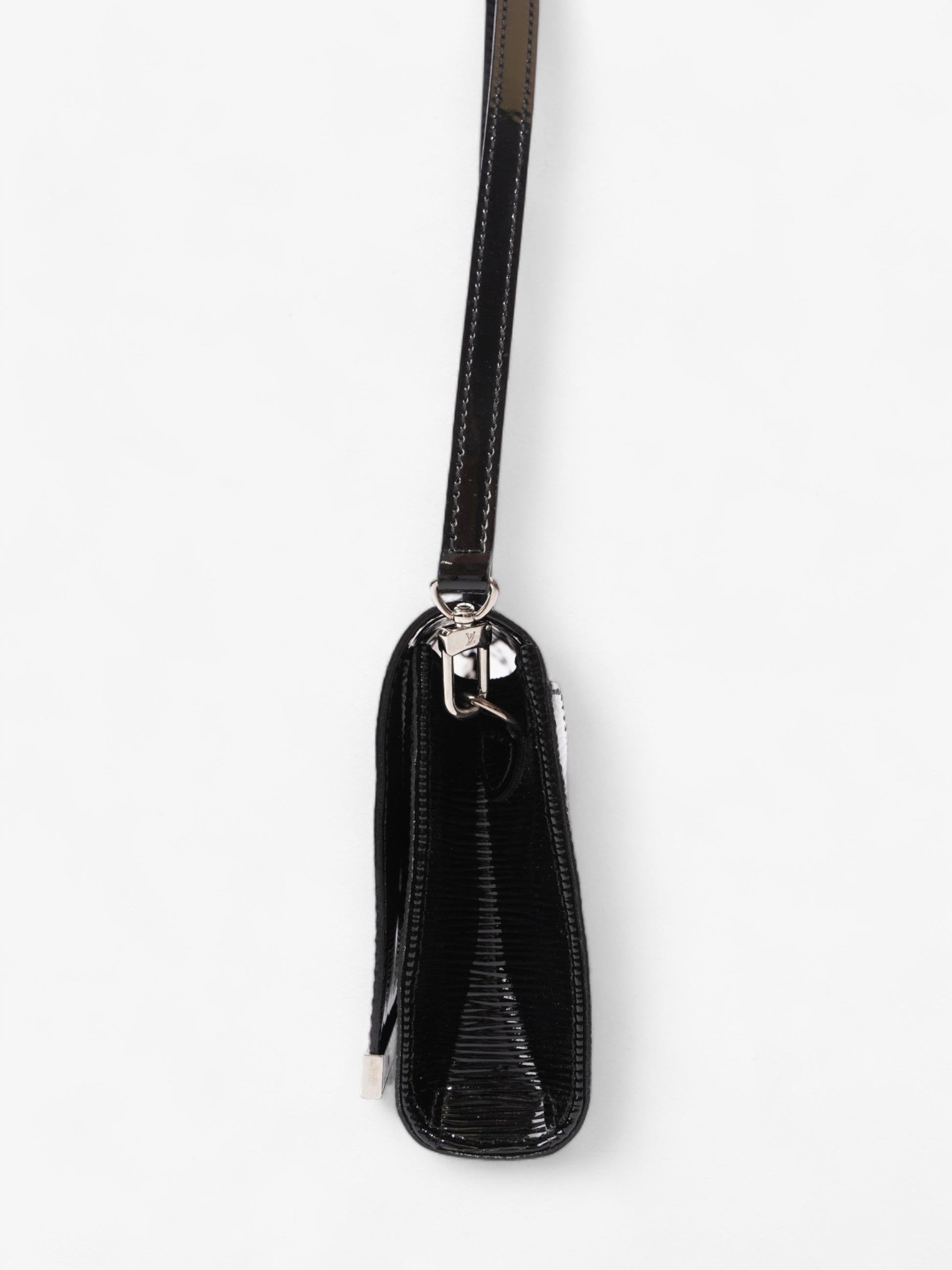 Louis Vuitton Sevigne Black Leather Epi Clutch Bag