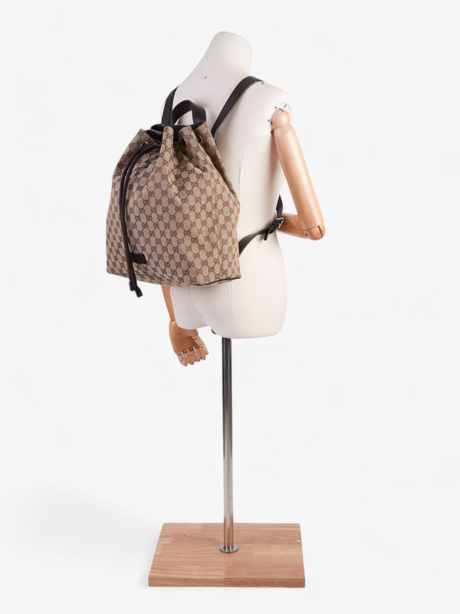 Gucci Drawstring Backpack Supreme Canvas Jewelry