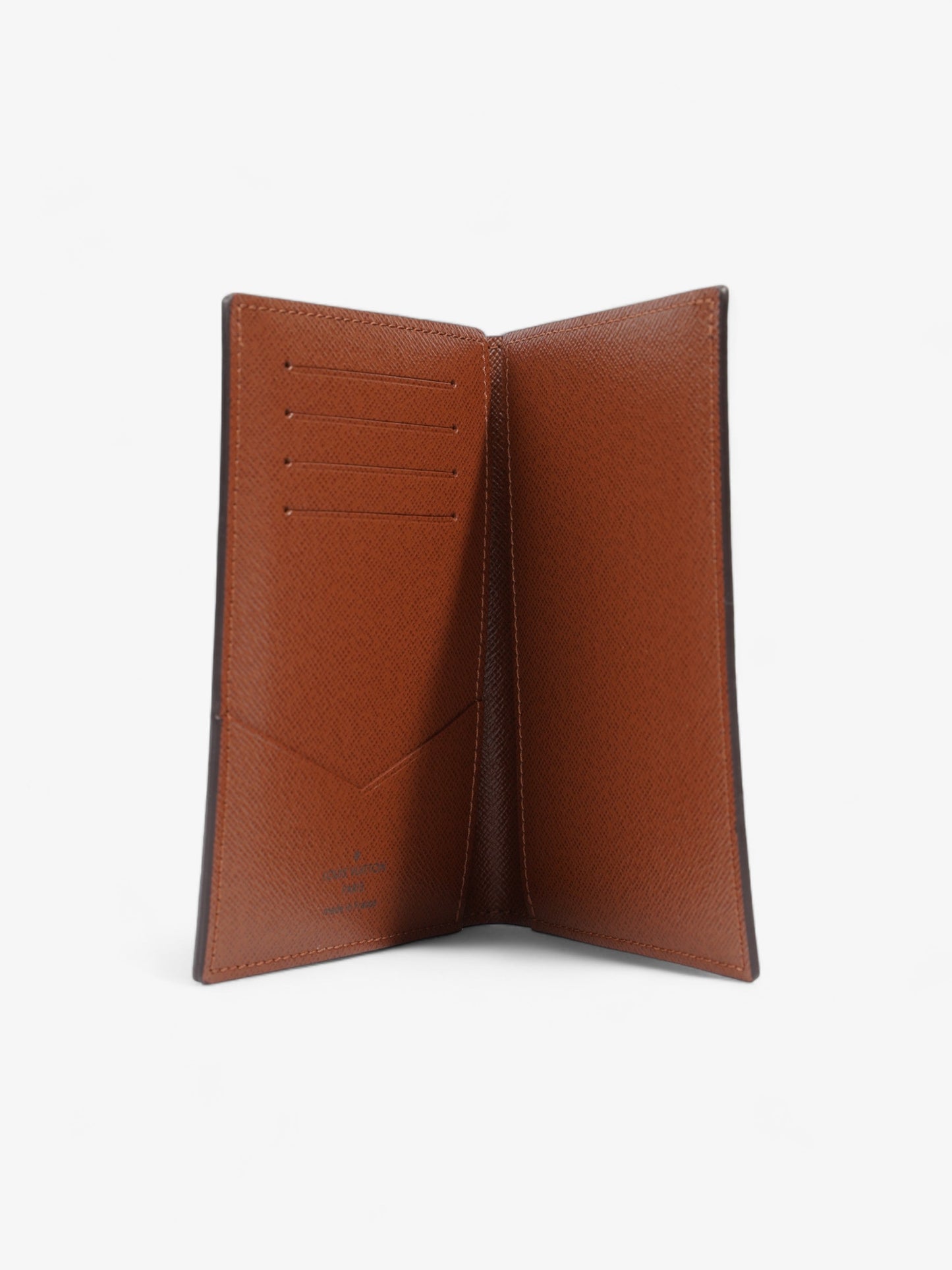 Louis Vuitton Passport Cover Coated Monogram Canvas Coated Canvas Wallet Case