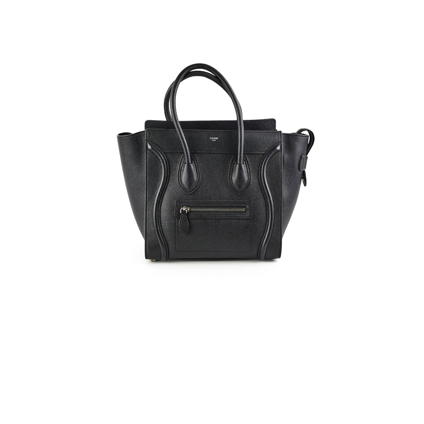 Luxury Micro Luggage Handbag Black Travel Bag