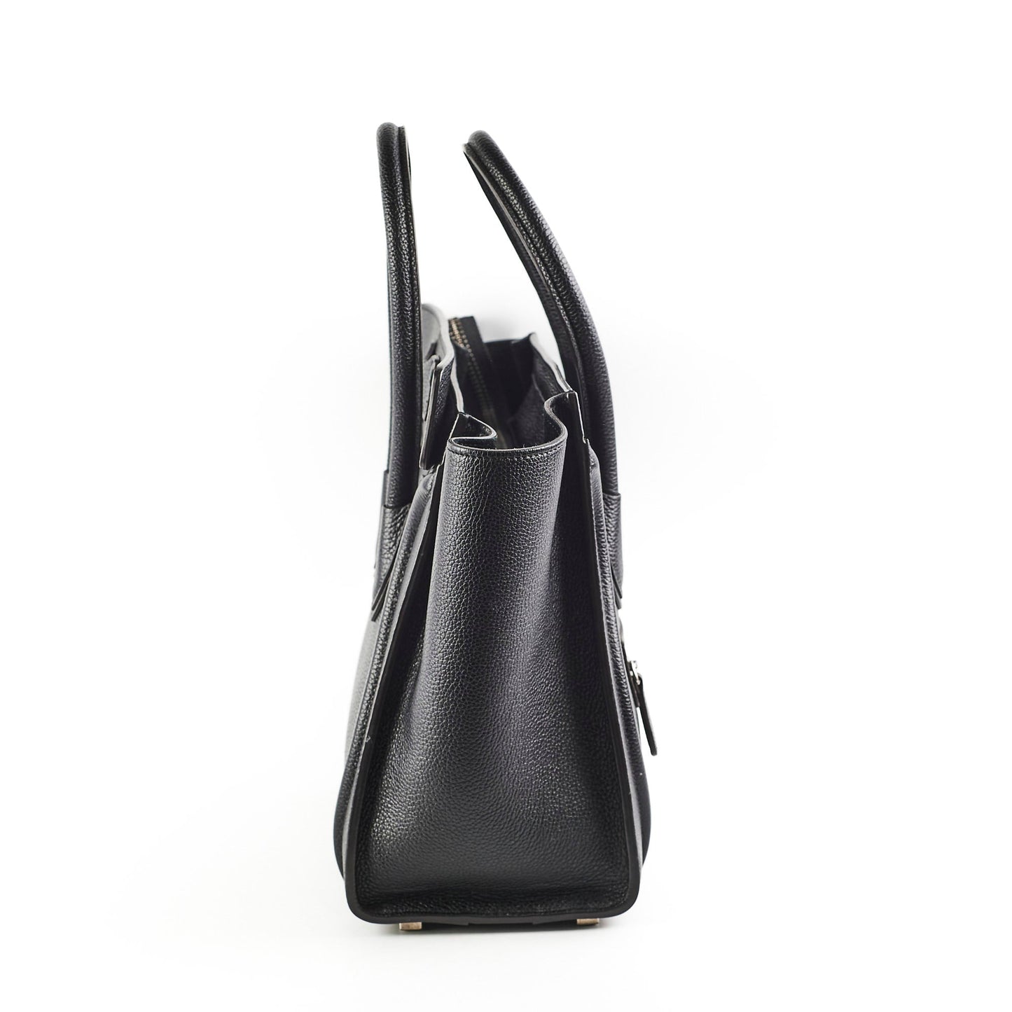 Luxury Micro Luggage Handbag Black Travel Bag