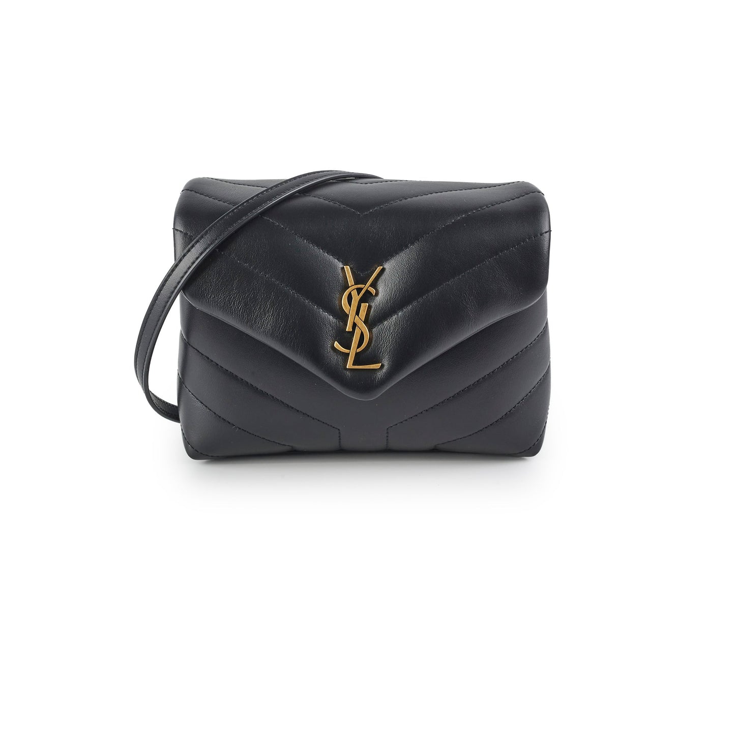 YSL Saint Laurent Lou Lou Crossbody Bag Black Toy 3