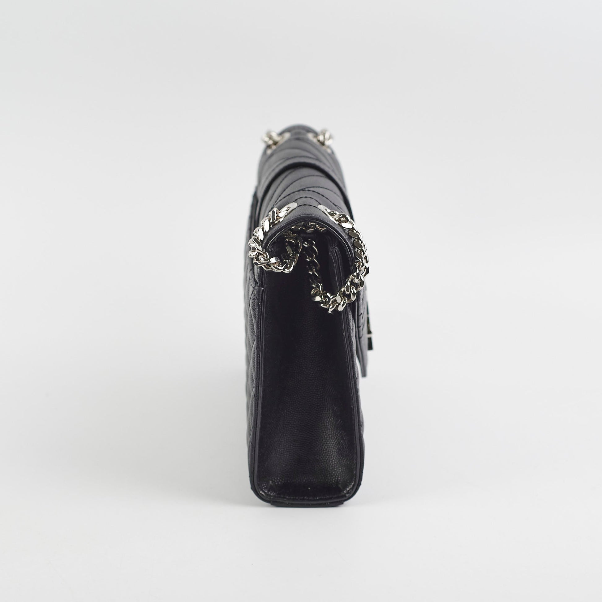 YSL Saint Laurent Envelope Shoulder Bag Black