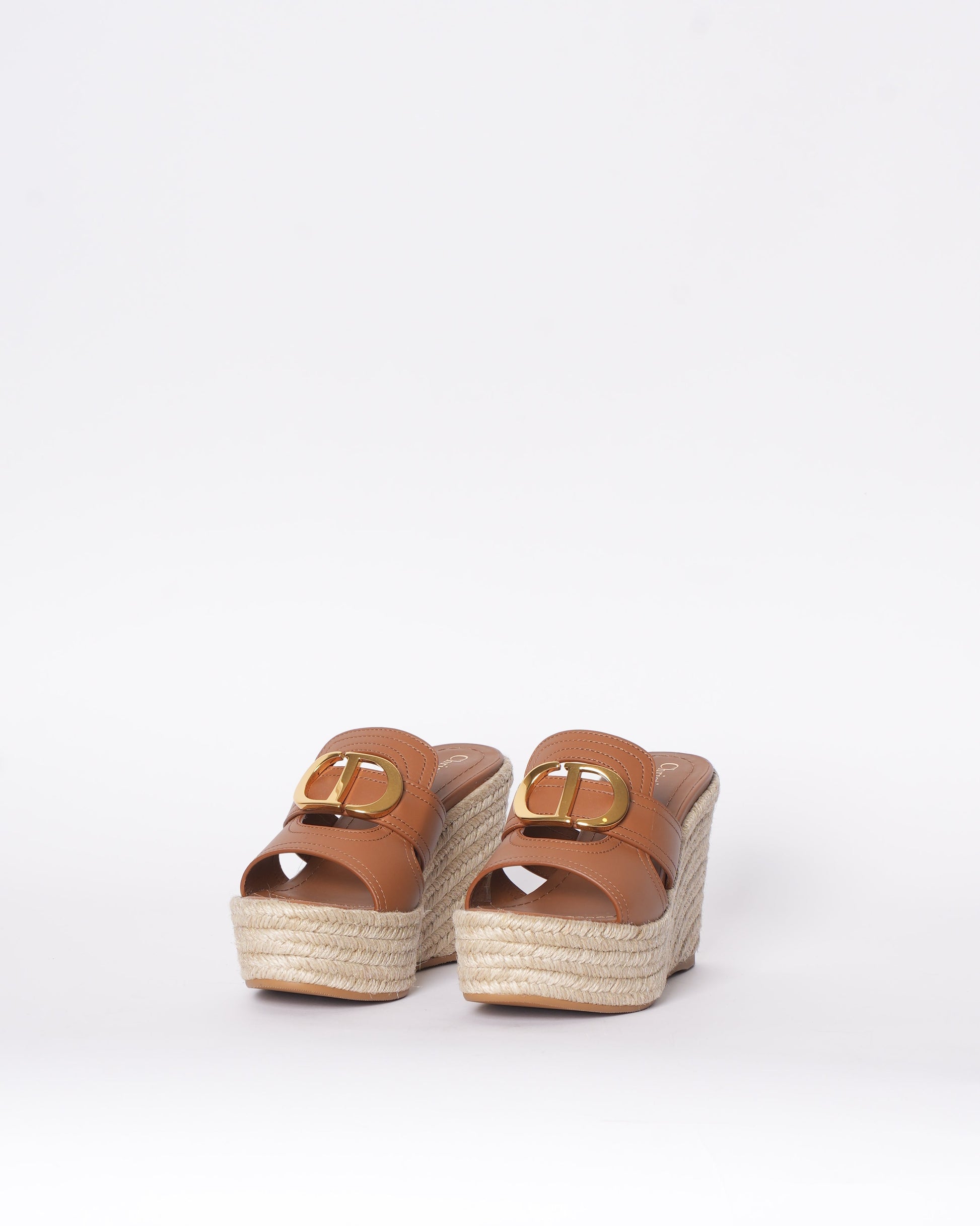Dior Shoe 30 Montaigne Wedge Slides Shoes