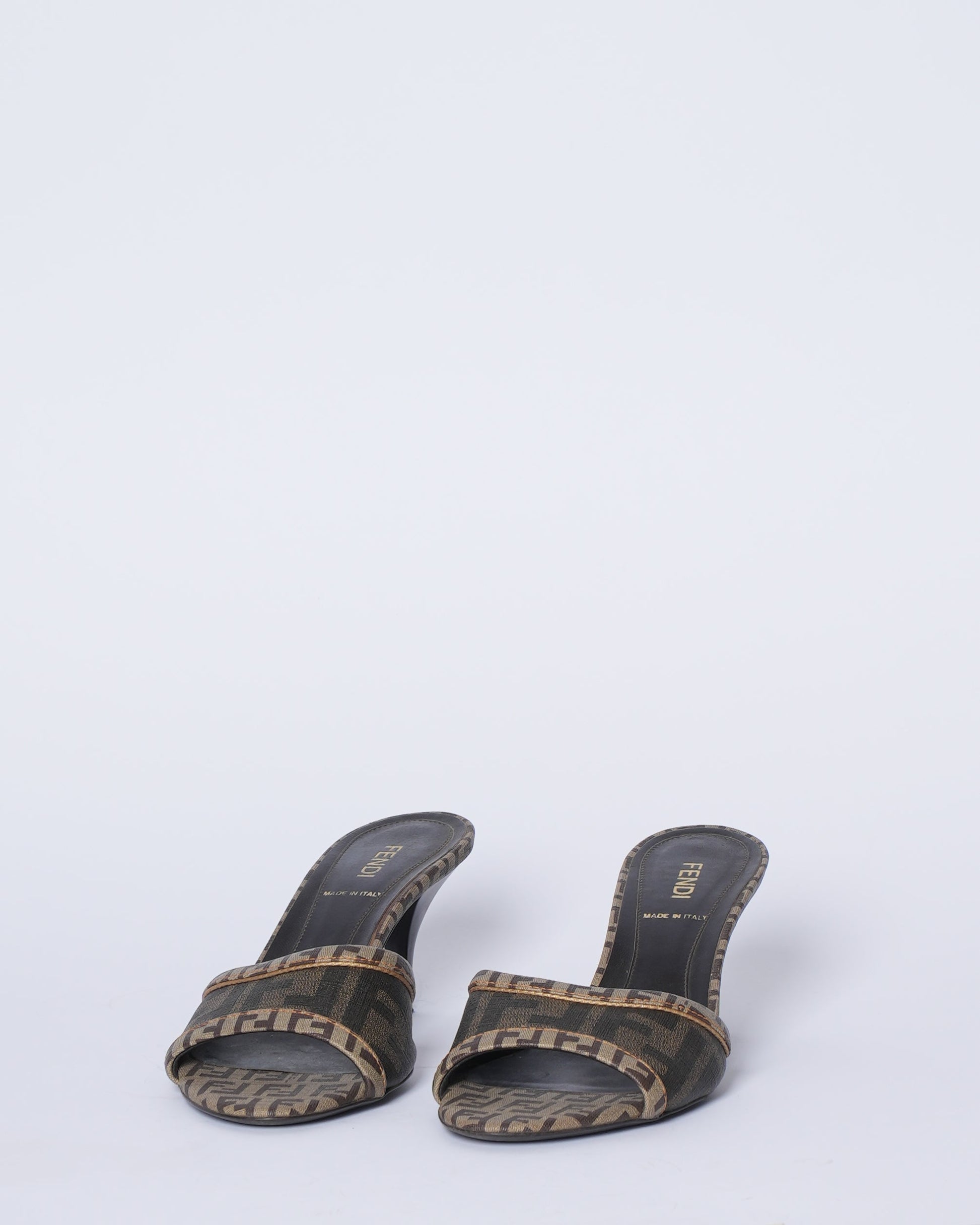 Fendi Shoe Heels Monogram Shoes
